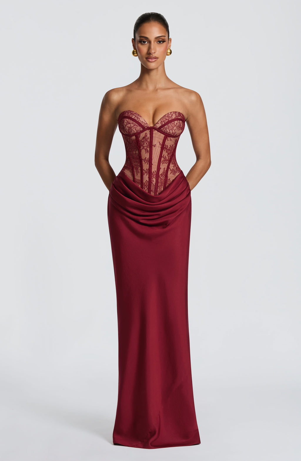 Catalina™ - Vestido Largo de Encaje