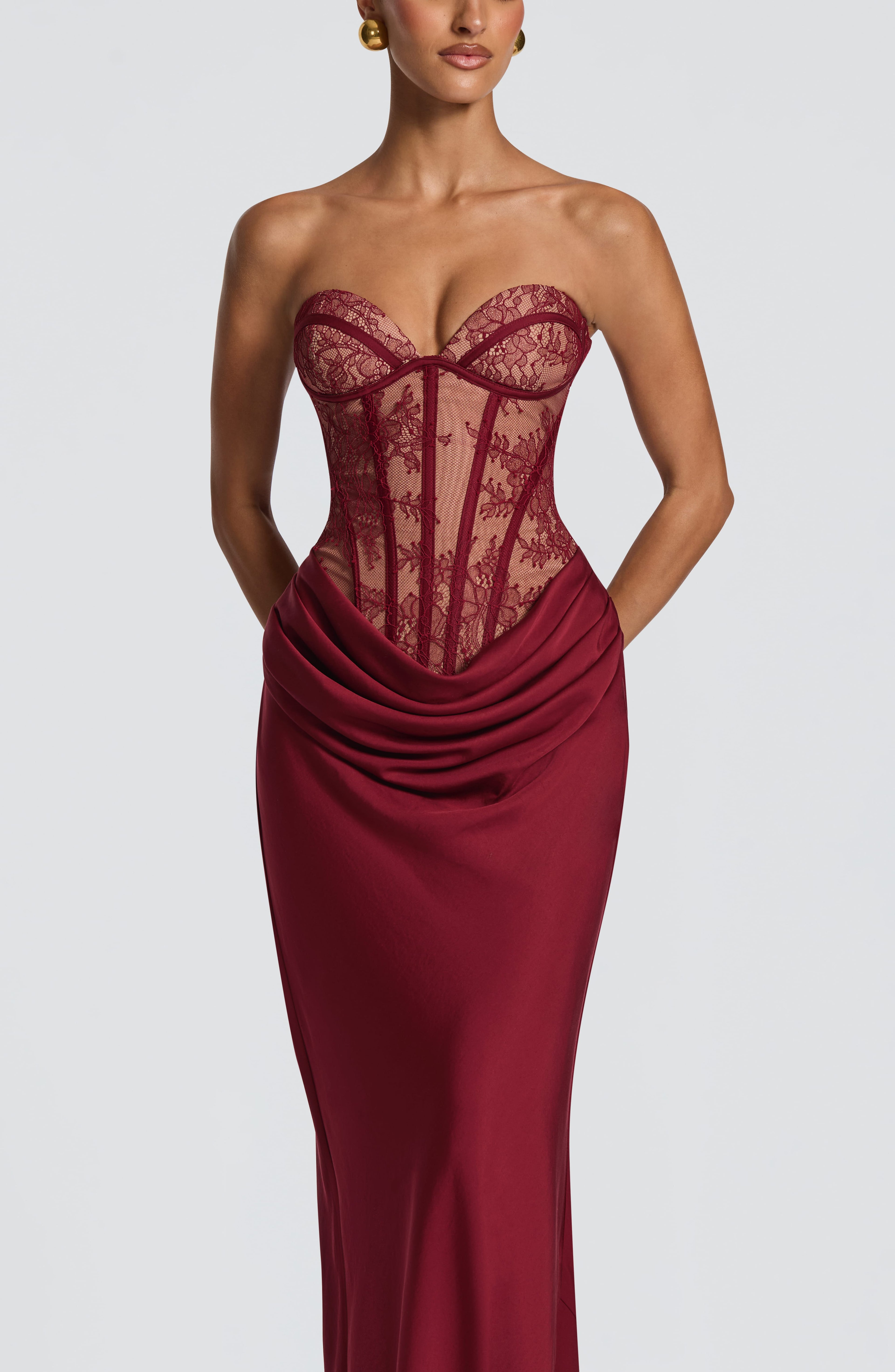 Catalina™ - Vestido Largo de Encaje