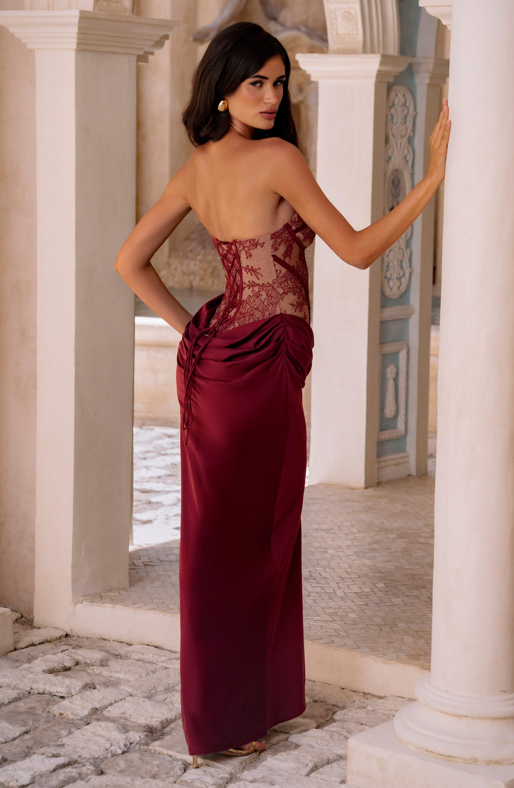 Catalina™ - Vestido Largo de Encaje