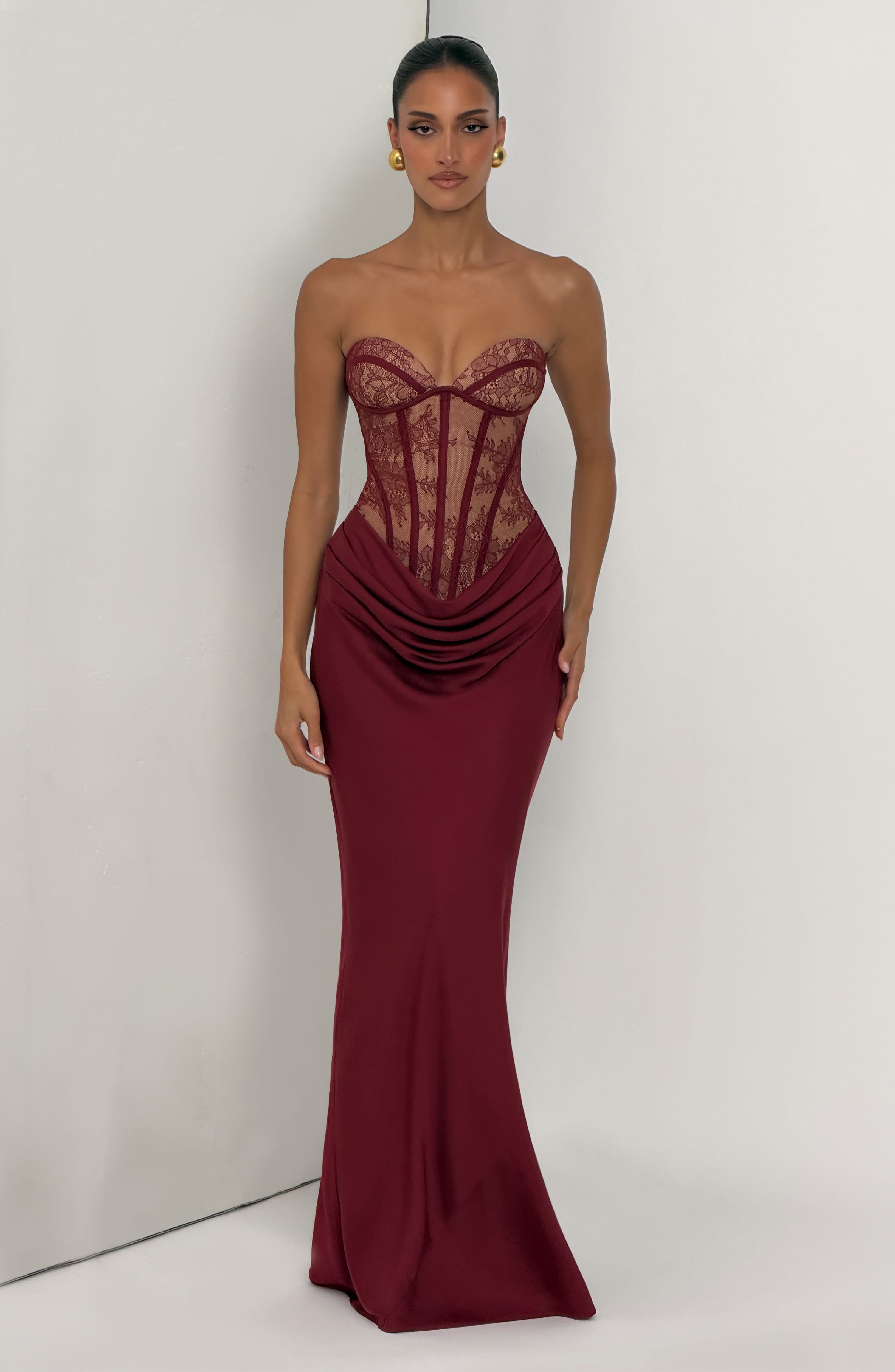 Catalina™ - Vestido Largo de Encaje
