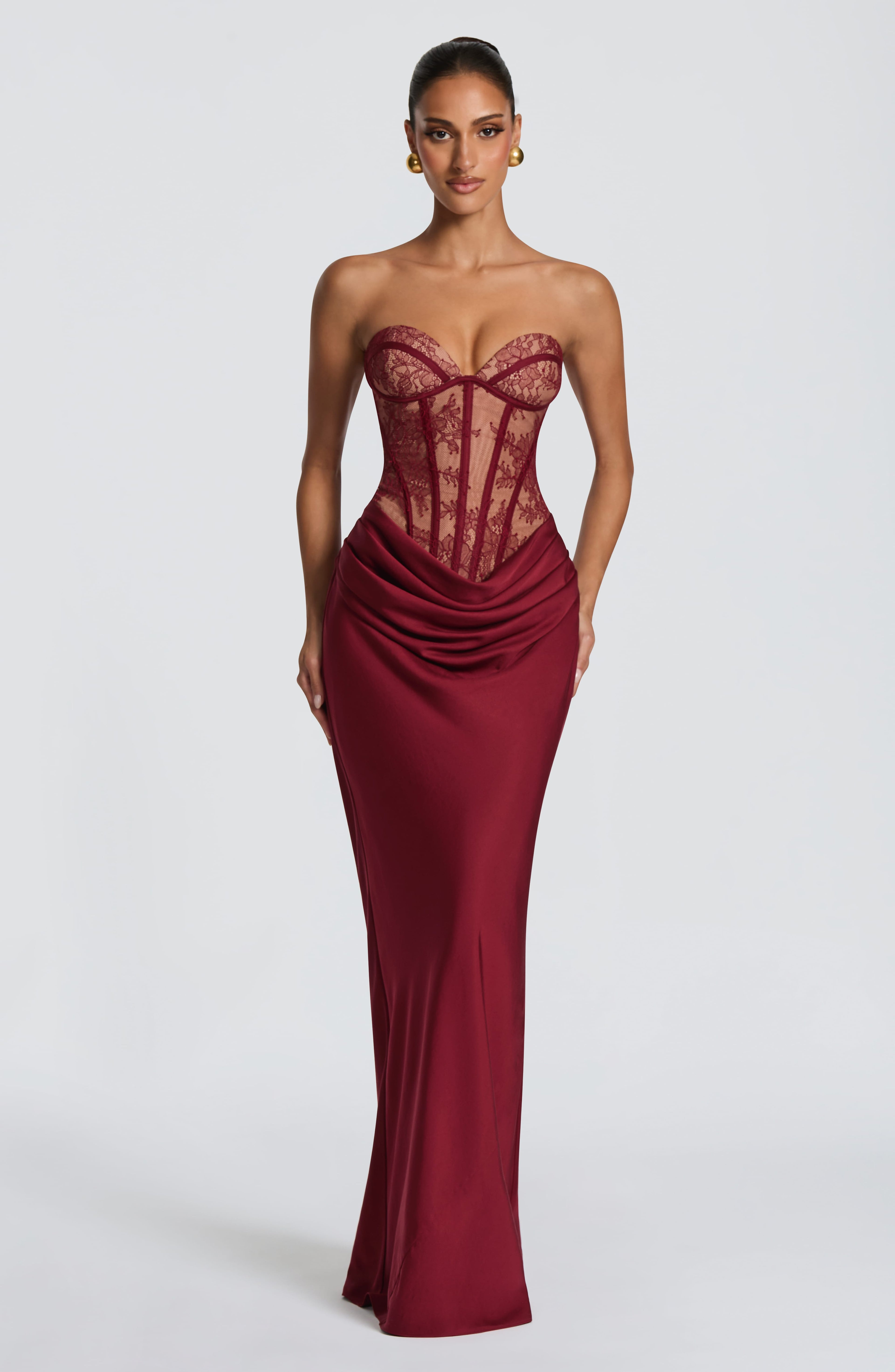 Catalina™ - Vestido Largo de Encaje