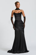 Aria™ - Vestido Largo Negro