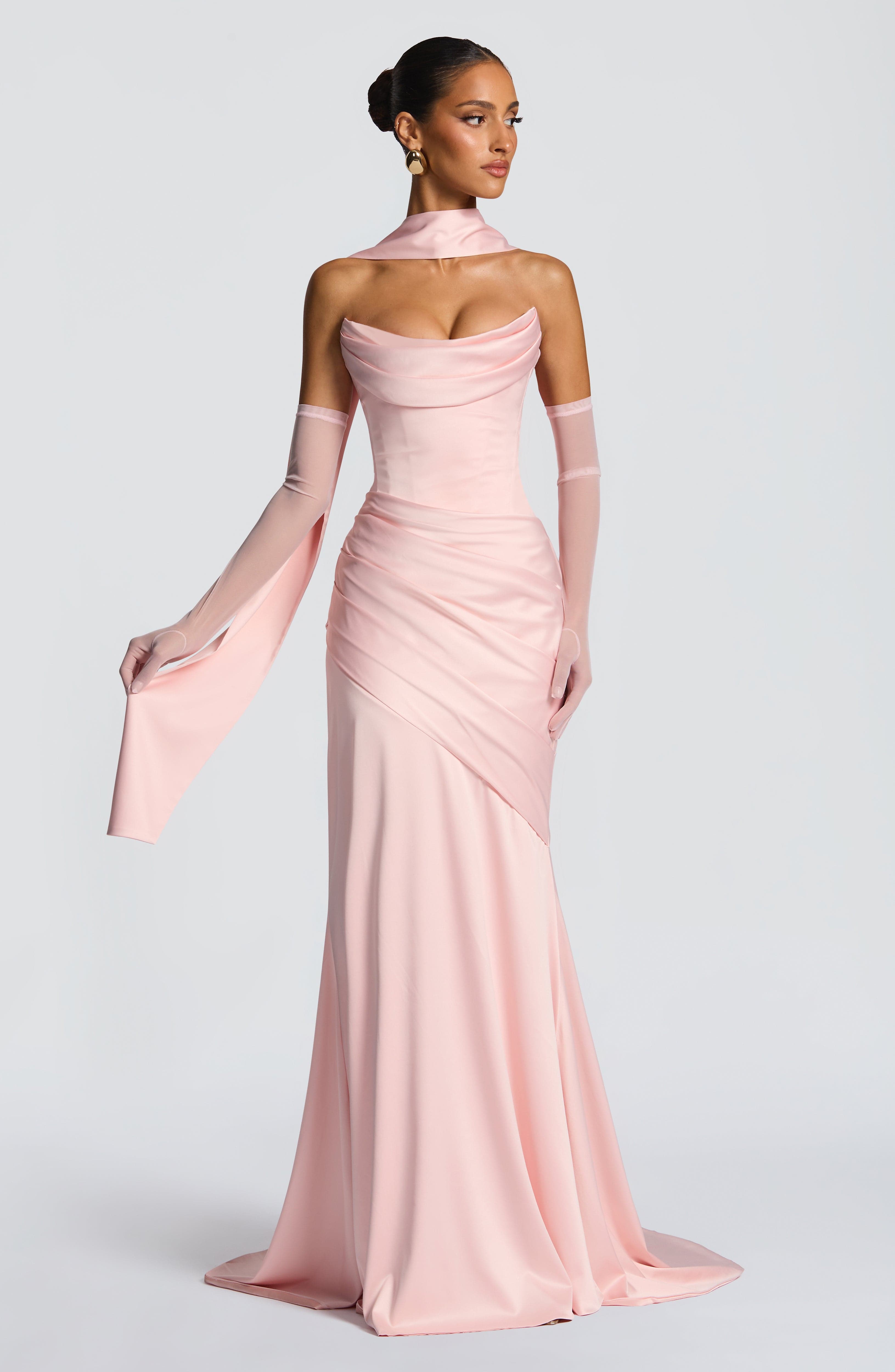 Aria™ - Vestido Largo Rosa