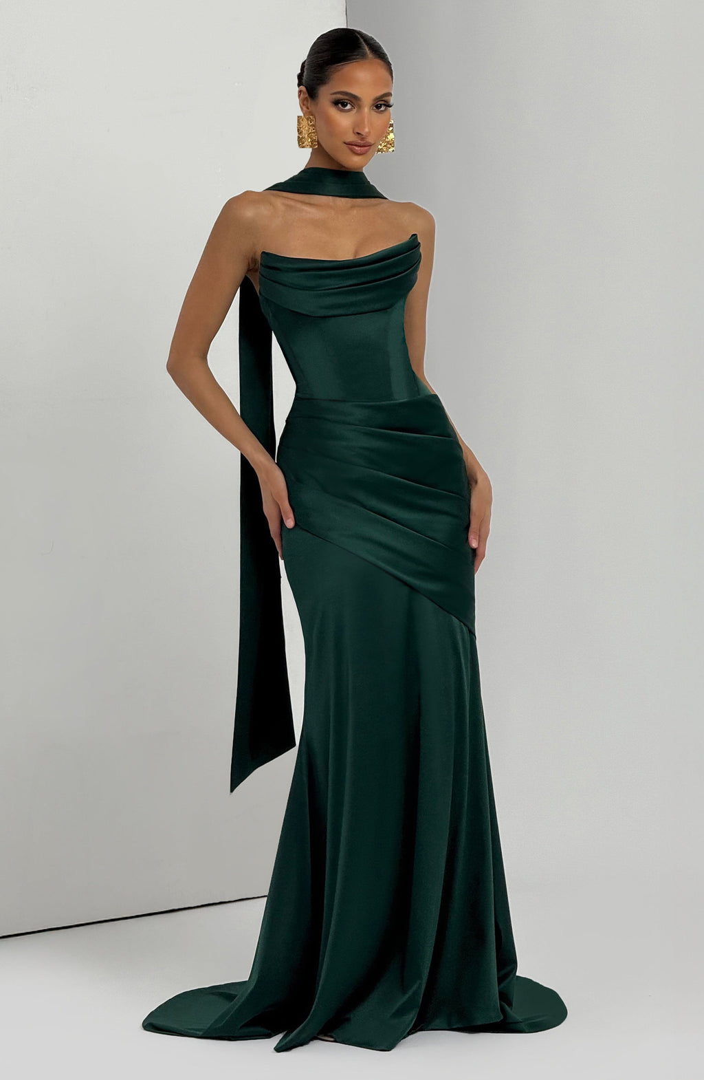 Aria™ - Vestido Largo Esmeralda