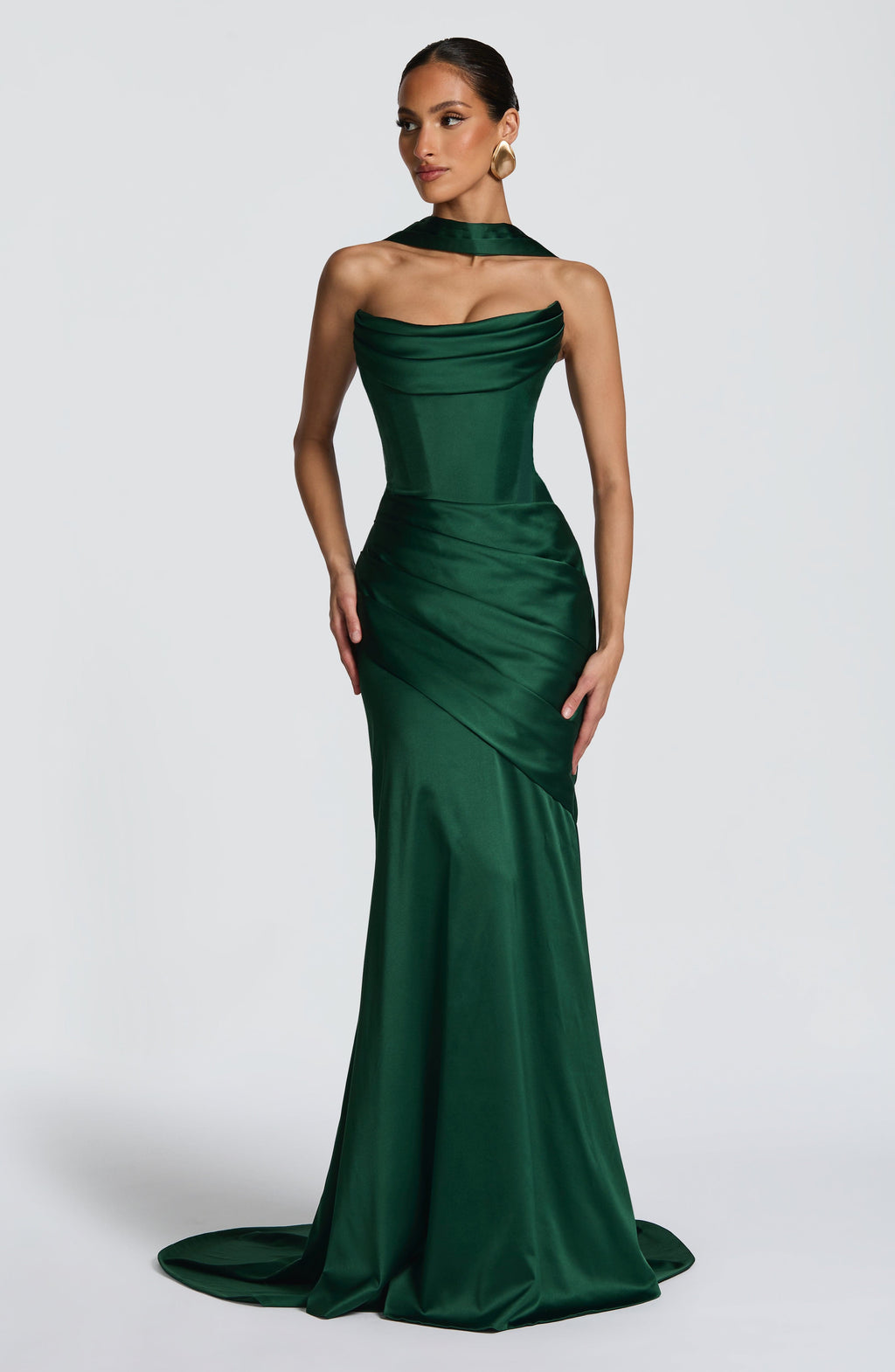 Aria™ - Vestido Largo Esmeralda