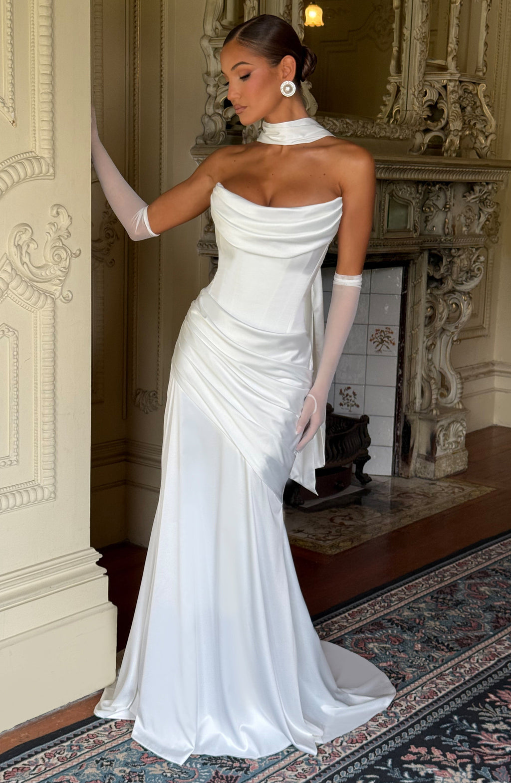 Aria™ - Vestido Largo Marfil