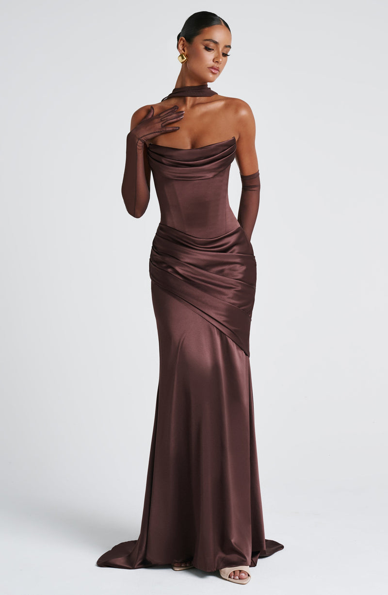 Cristina™ - Vestido Largo con Cola