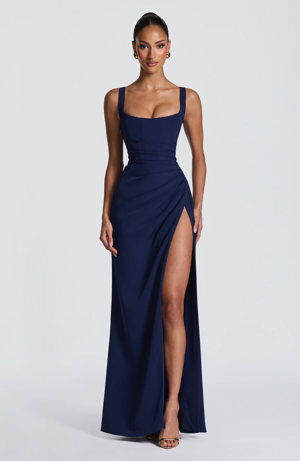 Lucía™ - Vestido Largo Cruzado
