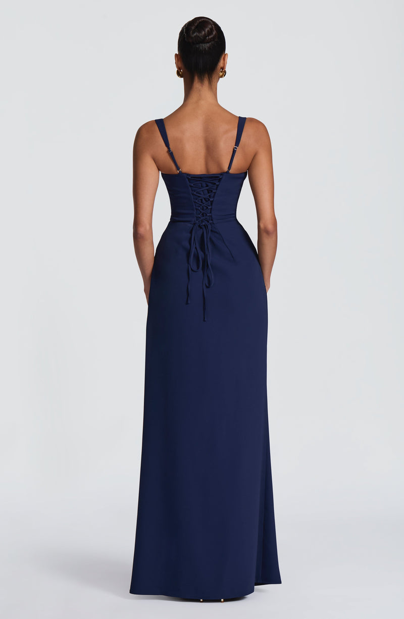 Lucía™ - Vestido Largo Cruzado