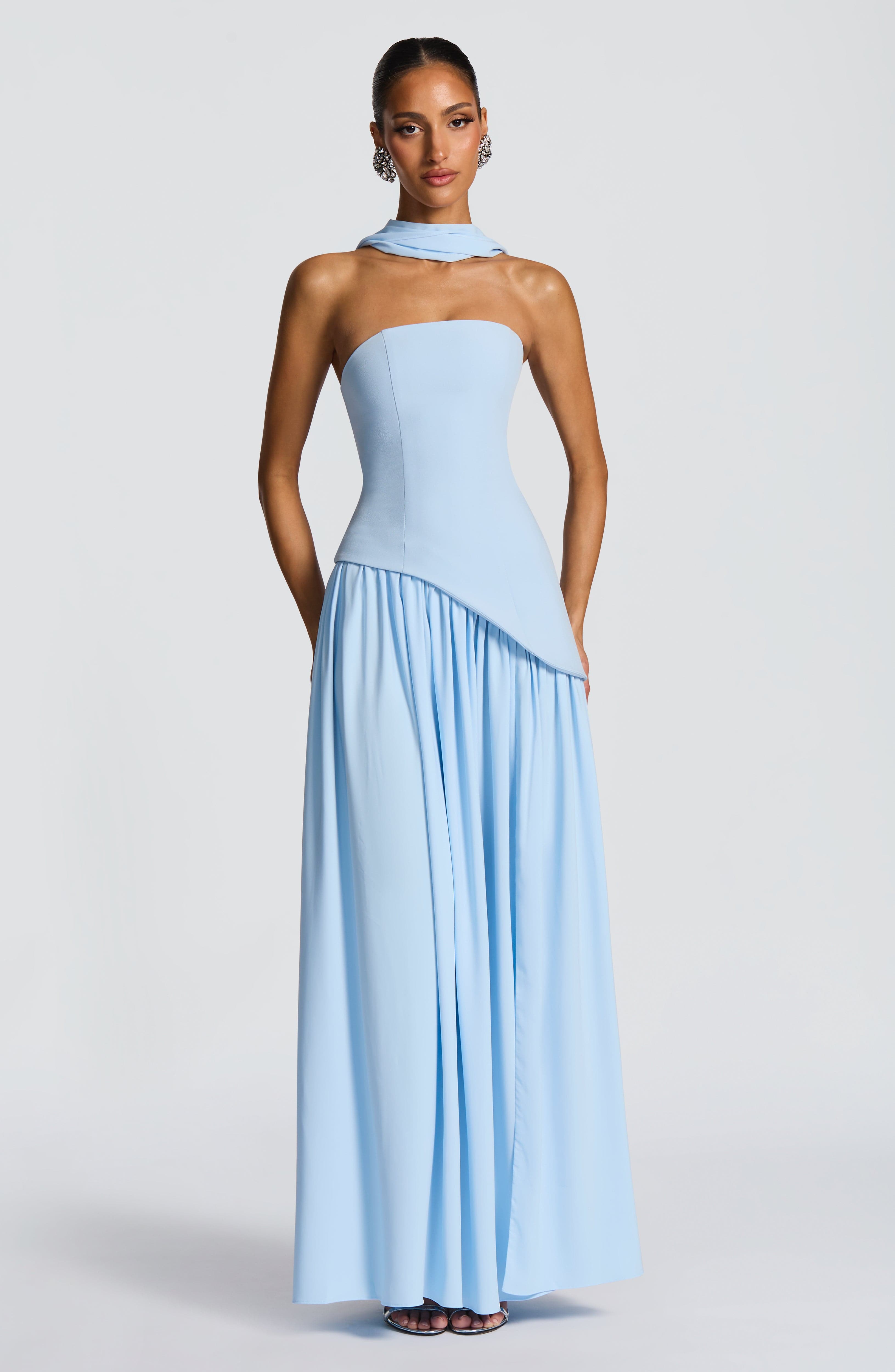 Malena™ - Vestido Largo de Chifón