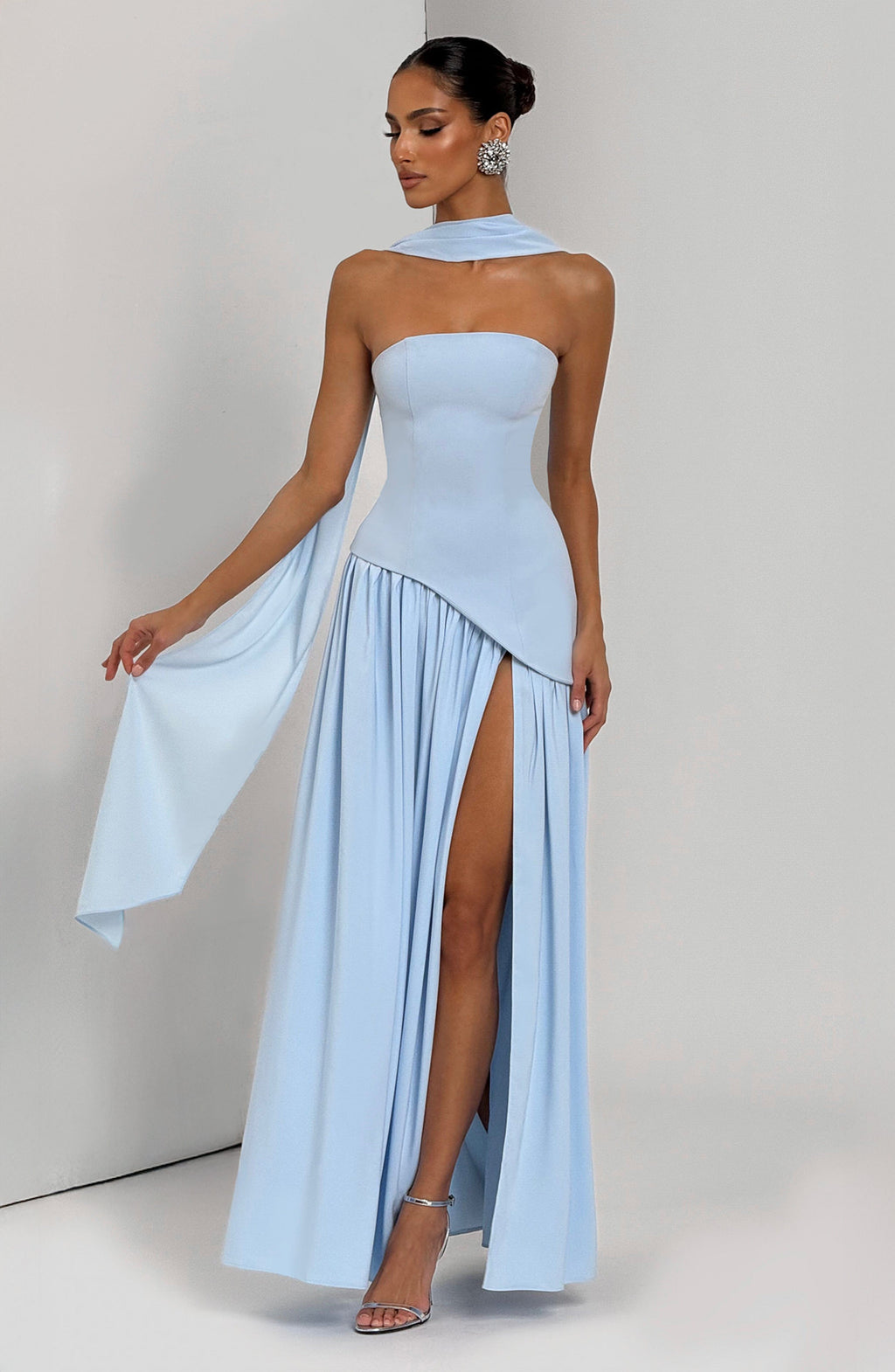 Malena™ - Vestido Largo de Chifón