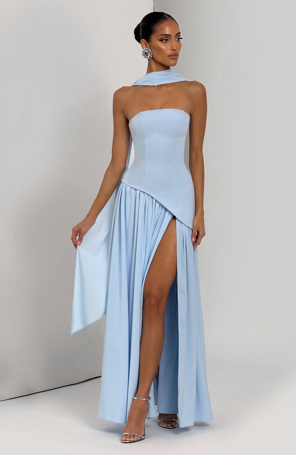 Malena™ - Vestido Largo de Chifón