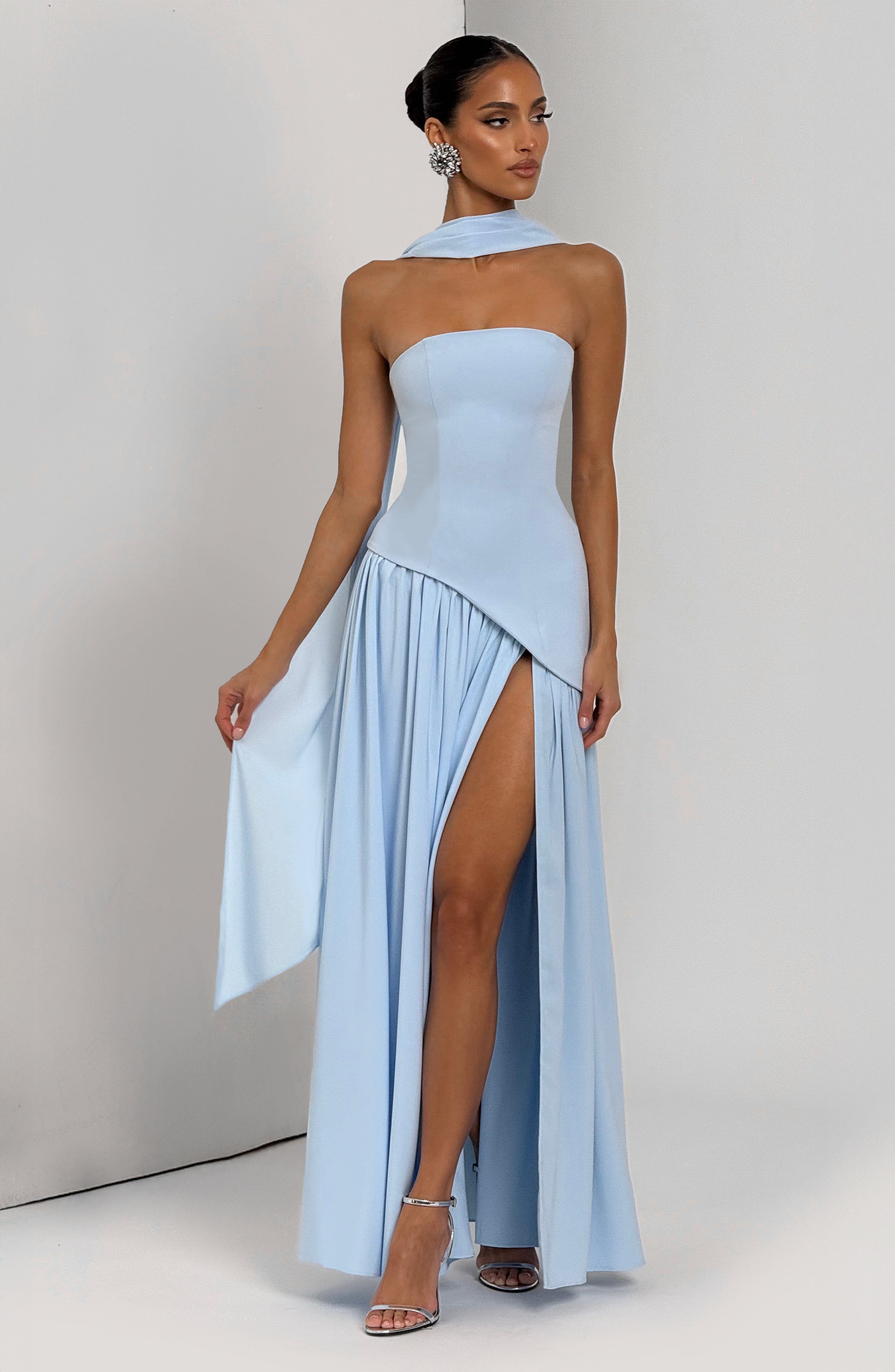 Malena™ - Vestido Largo de Chifón