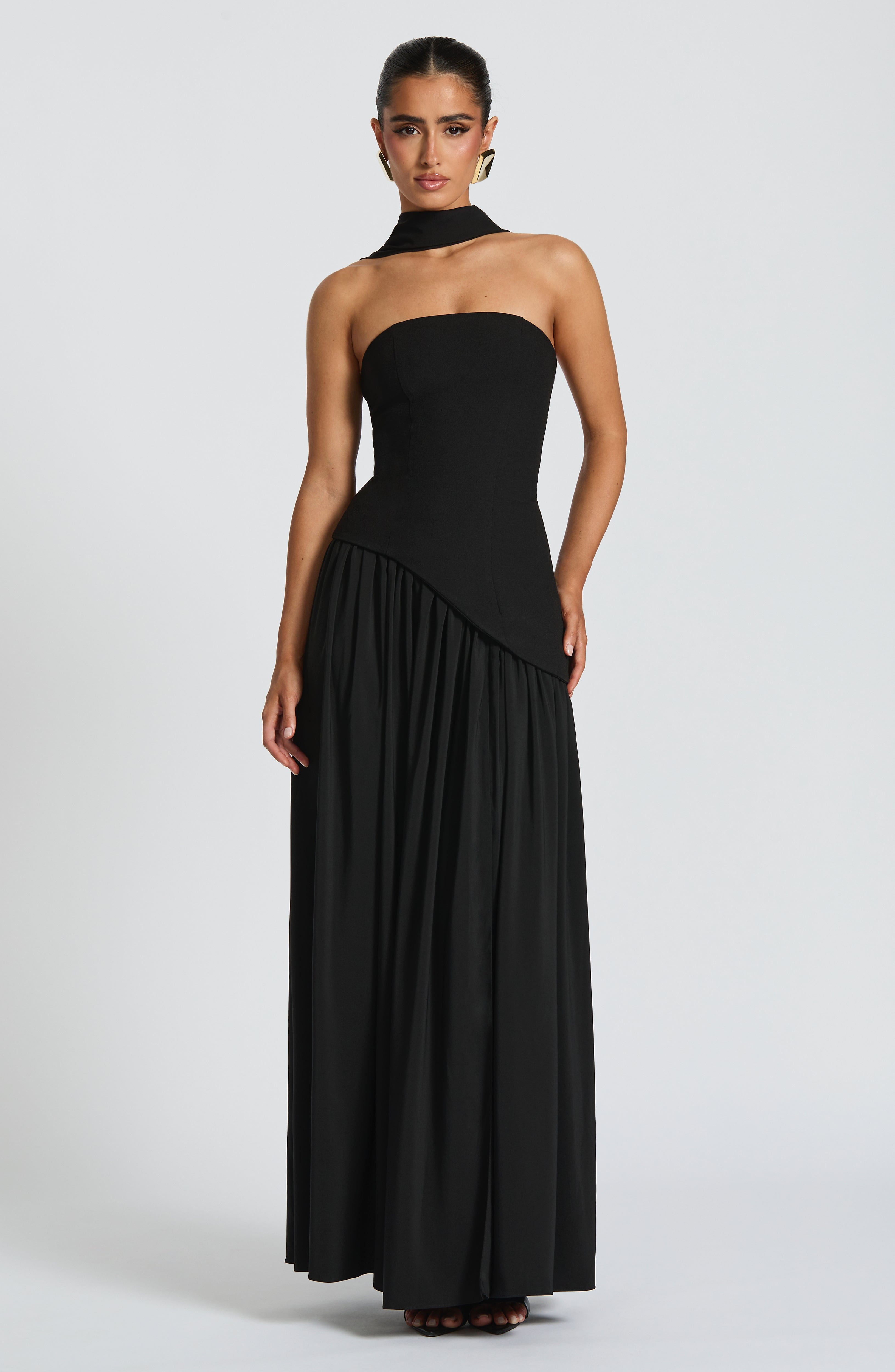 Malena™ - Vestido Largo de Chifón
