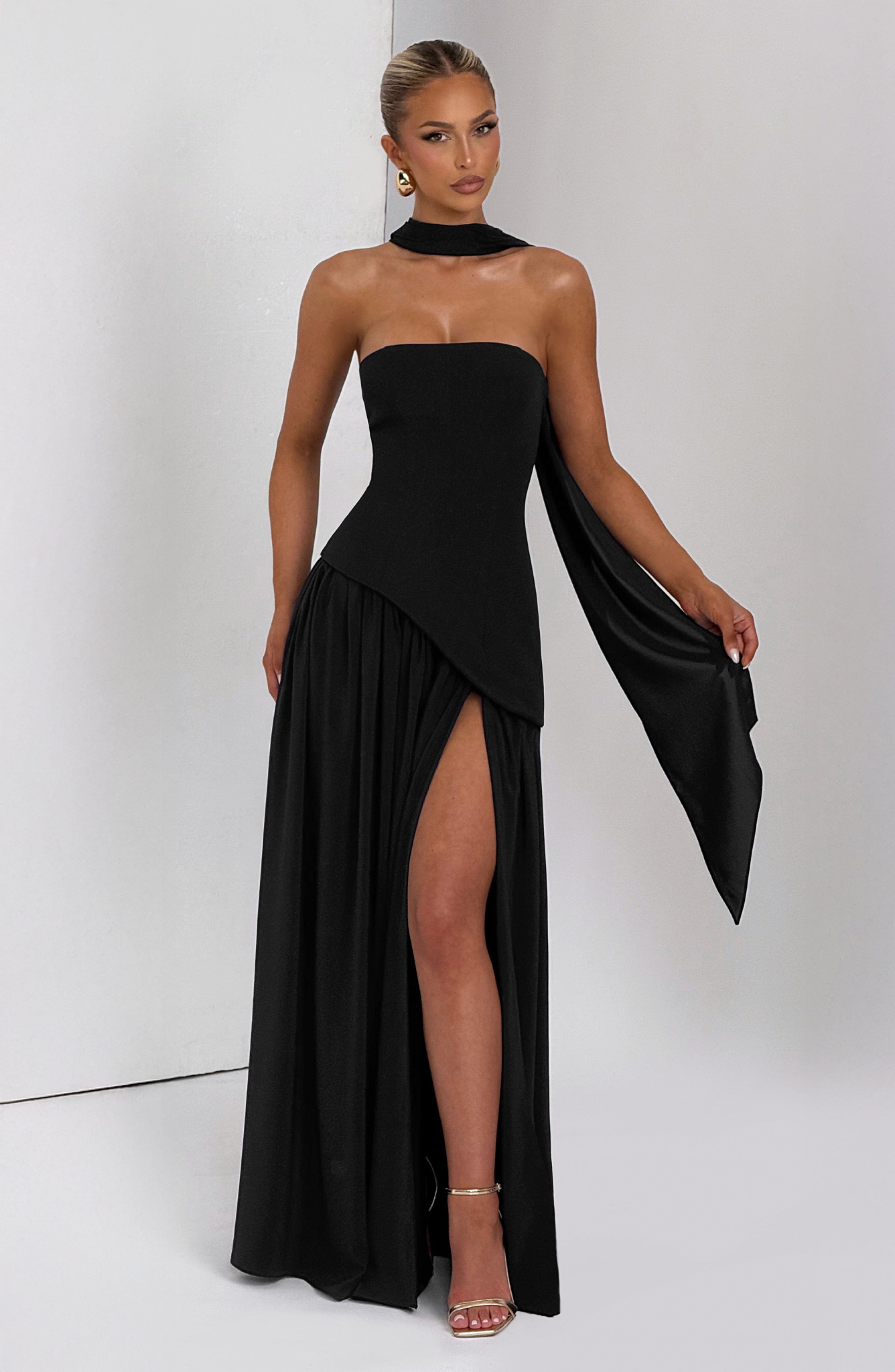 Malena™ - Vestido Largo de Chifón