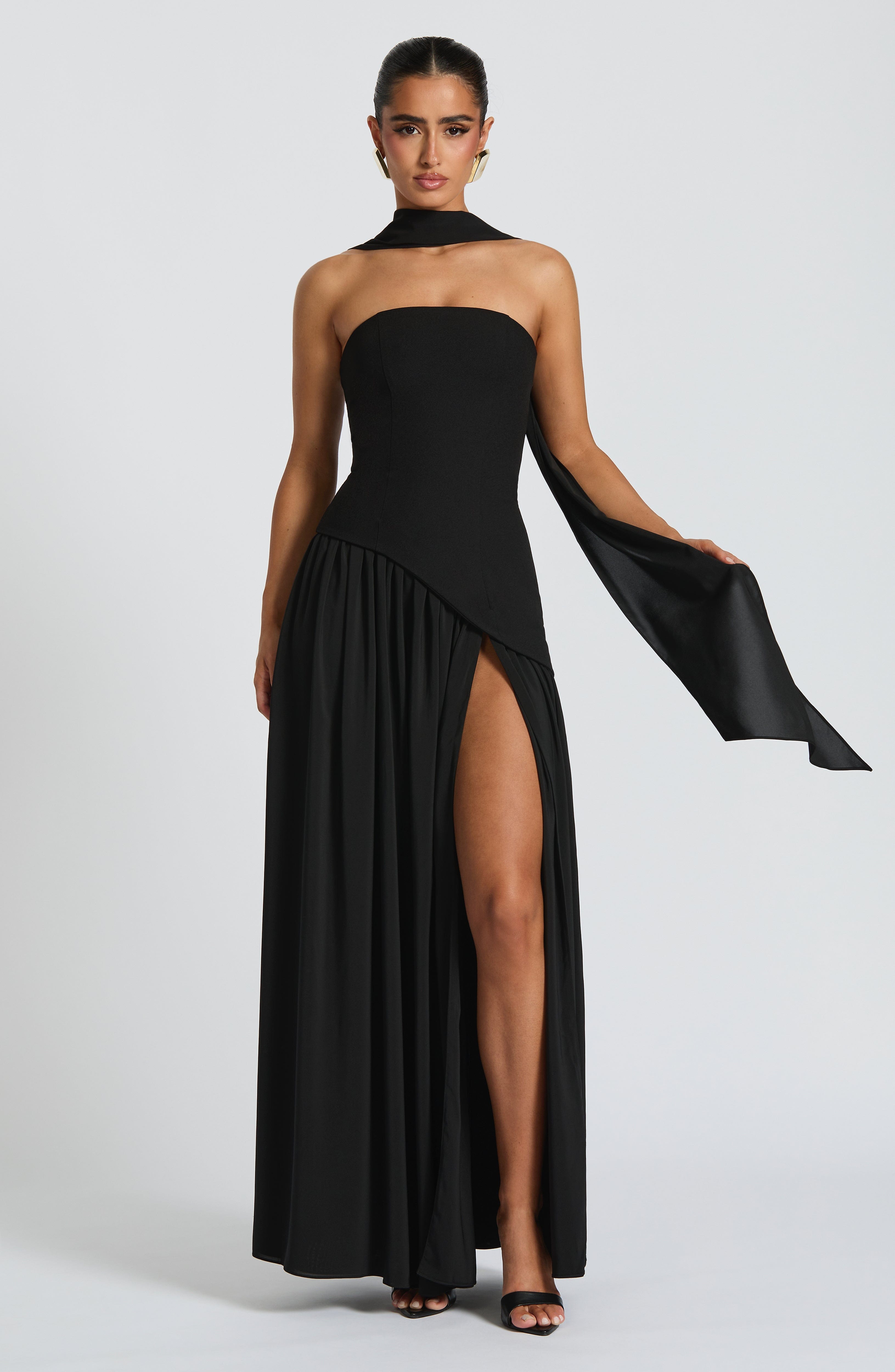 Malena™ - Vestido Largo de Chifón