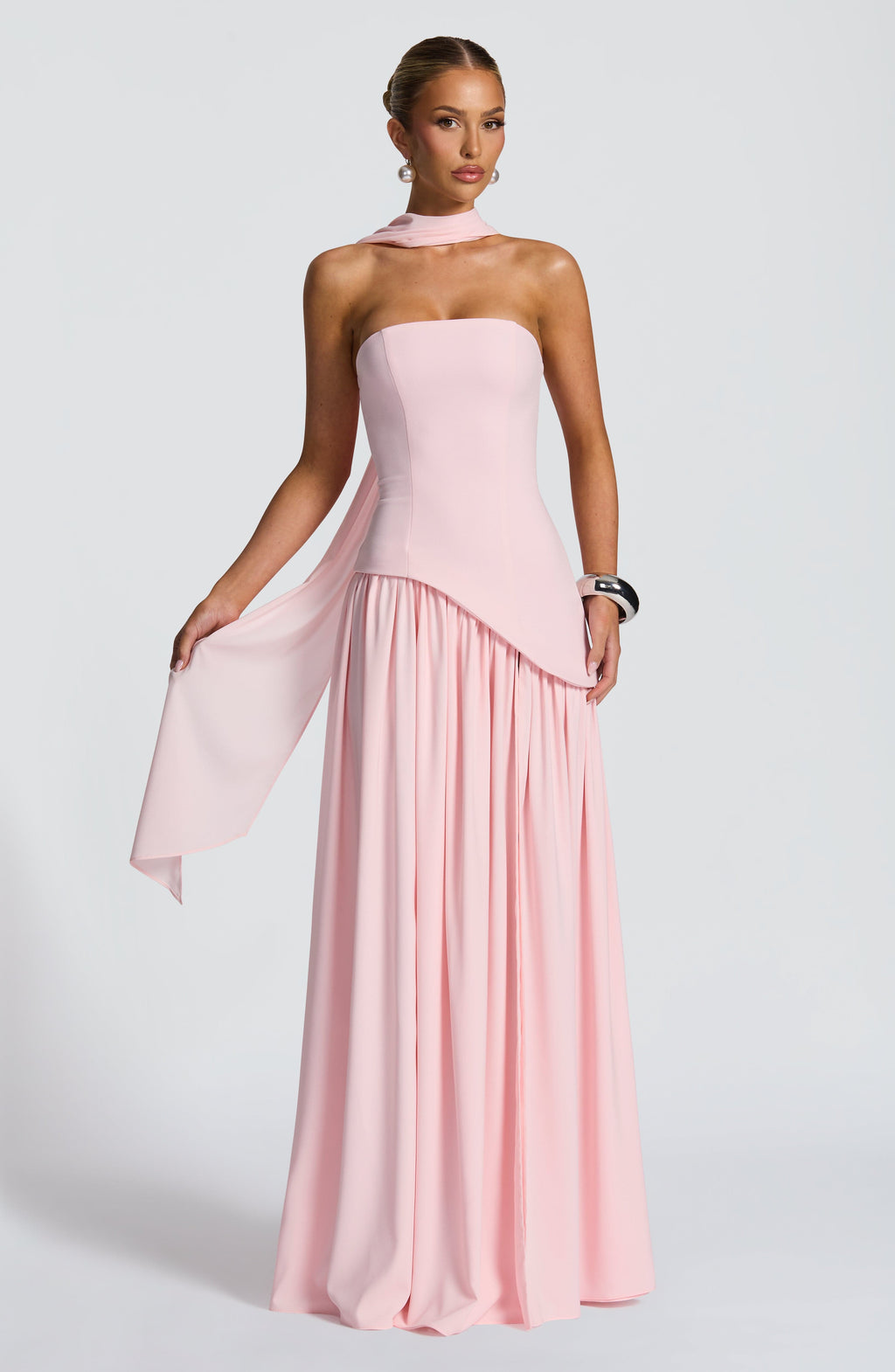 Malena™ - Vestido Largo de Chifón