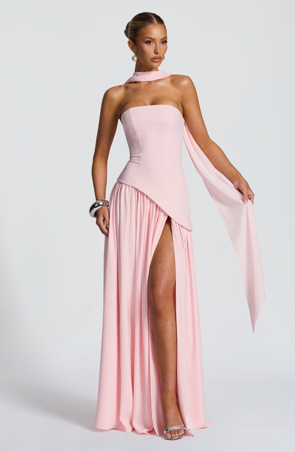 Malena™ - Vestido Largo de Chifón