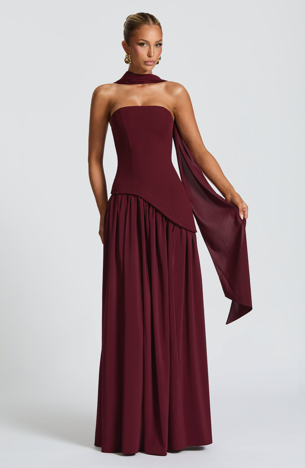 Malena™ - Vestido Largo de Chifón