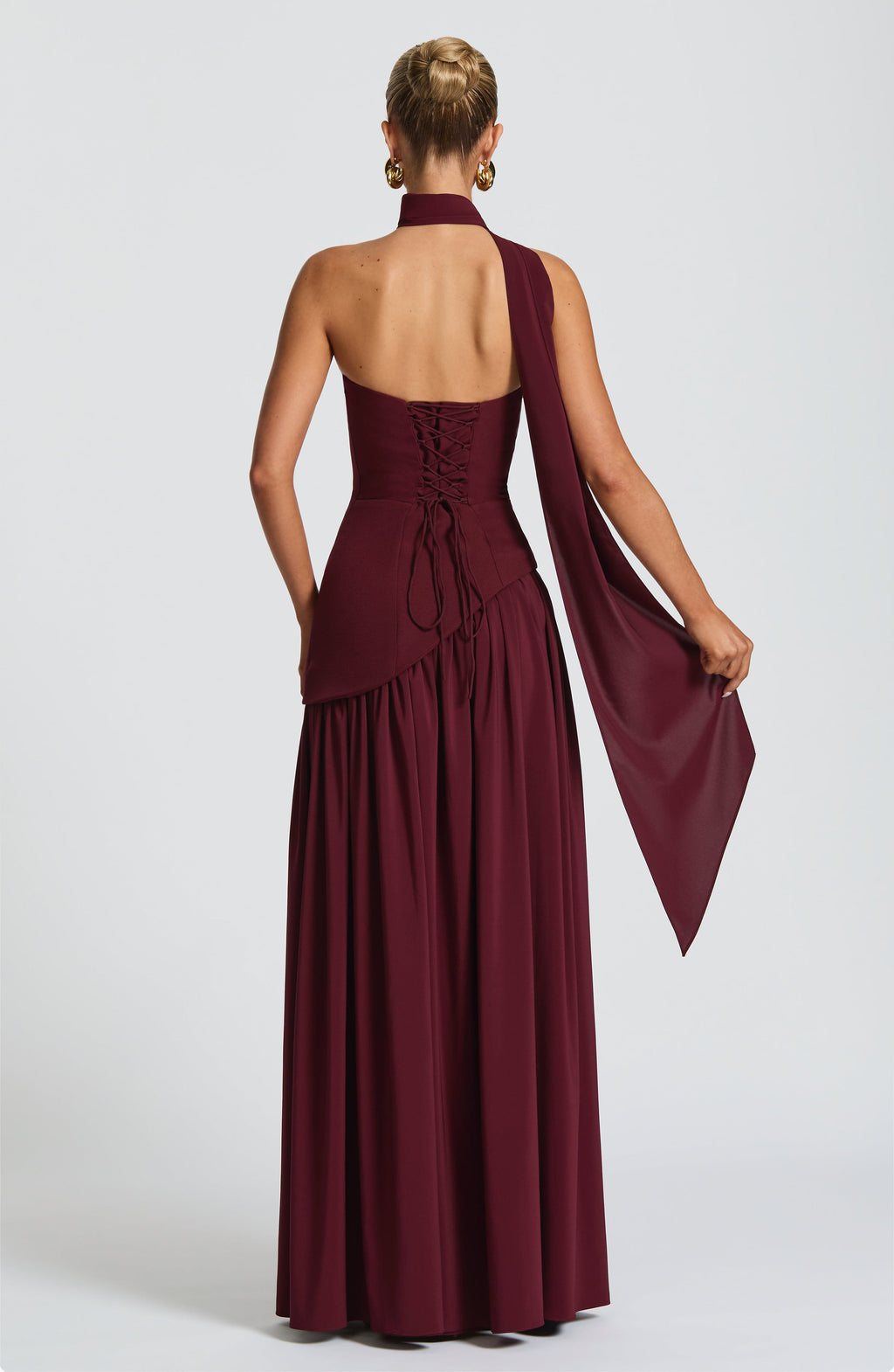 Malena™ - Vestido Largo de Chifón