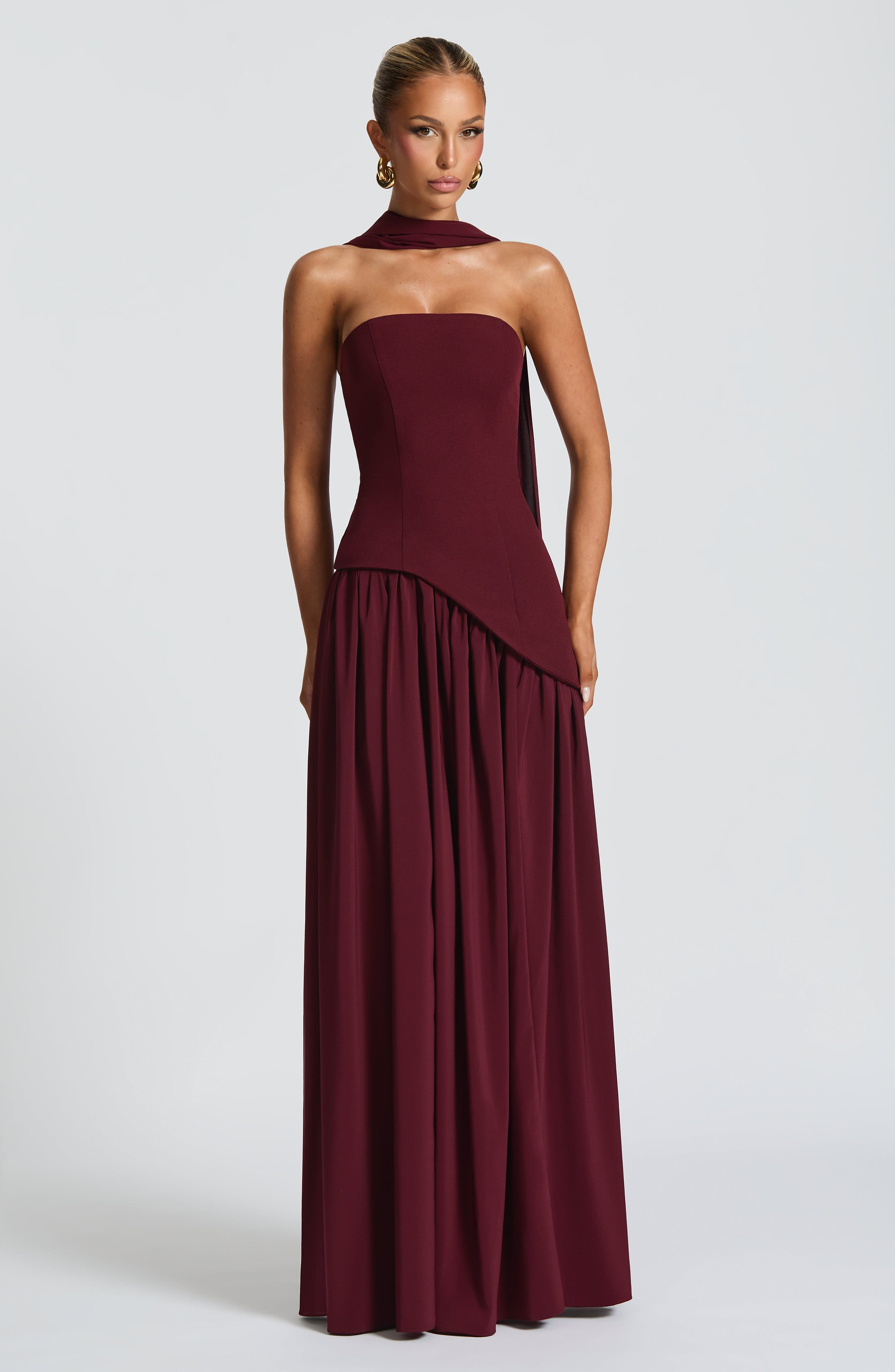 Malena™ - Vestido Largo de Chifón