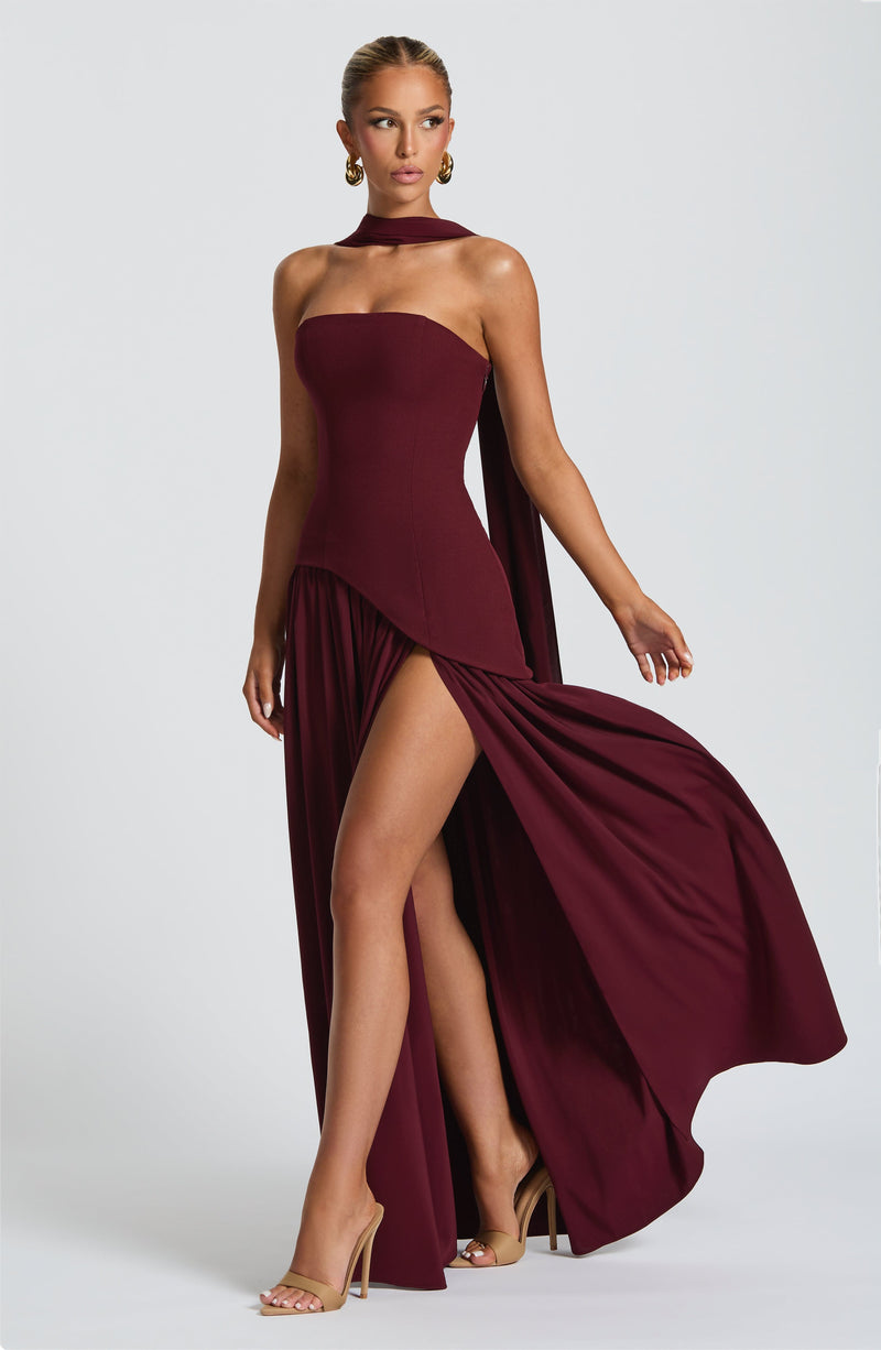Malena™ - Vestido Largo de Chifón