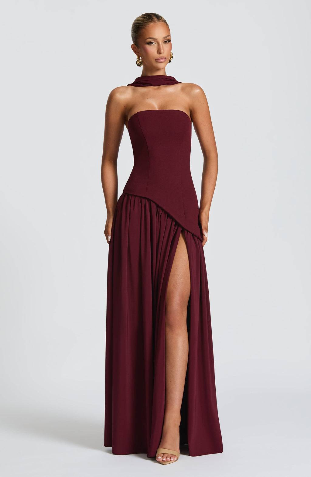 Malena™ - Vestido Largo de Chifón