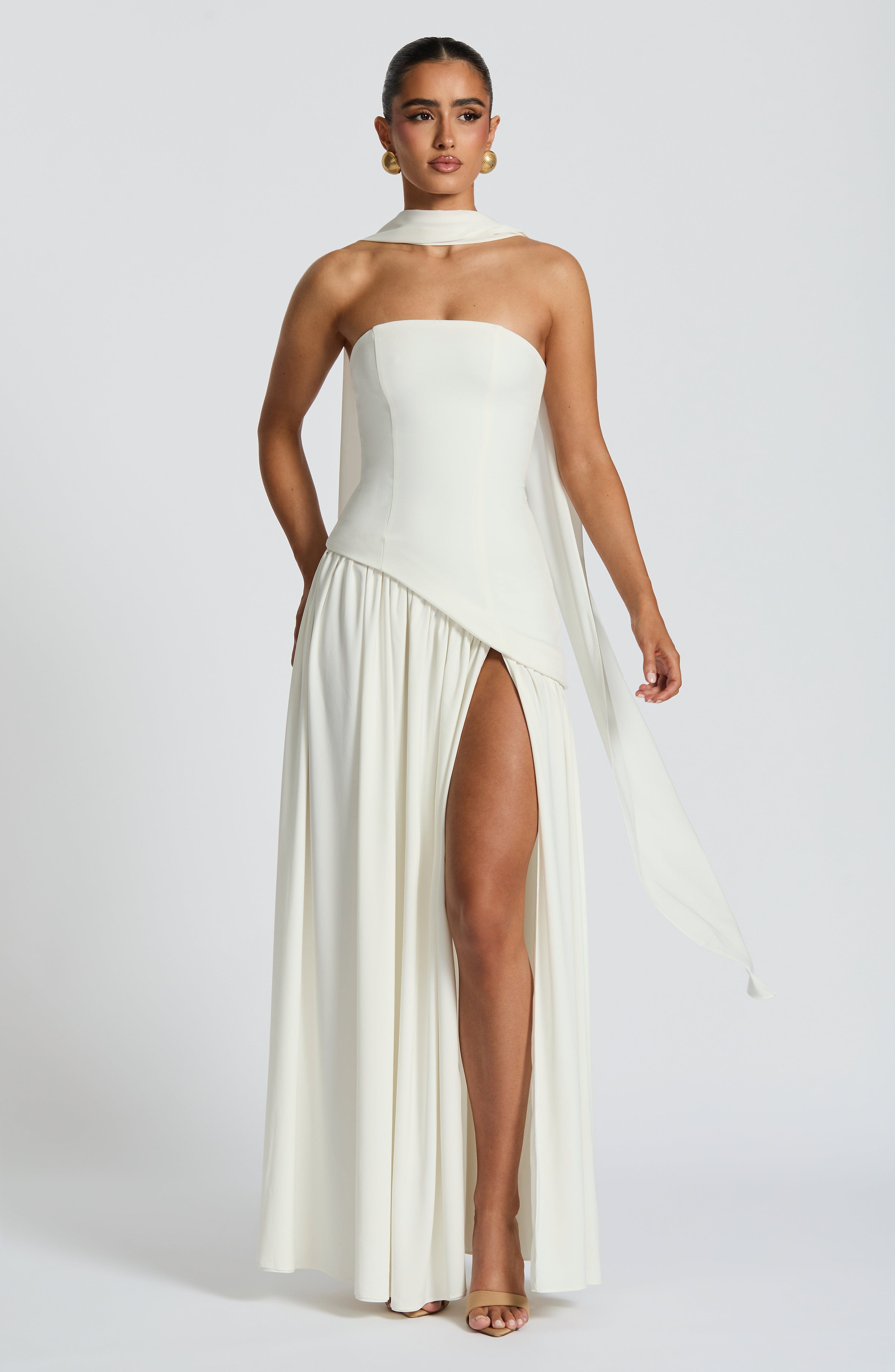 Malena™ - Vestido Largo de Chifón