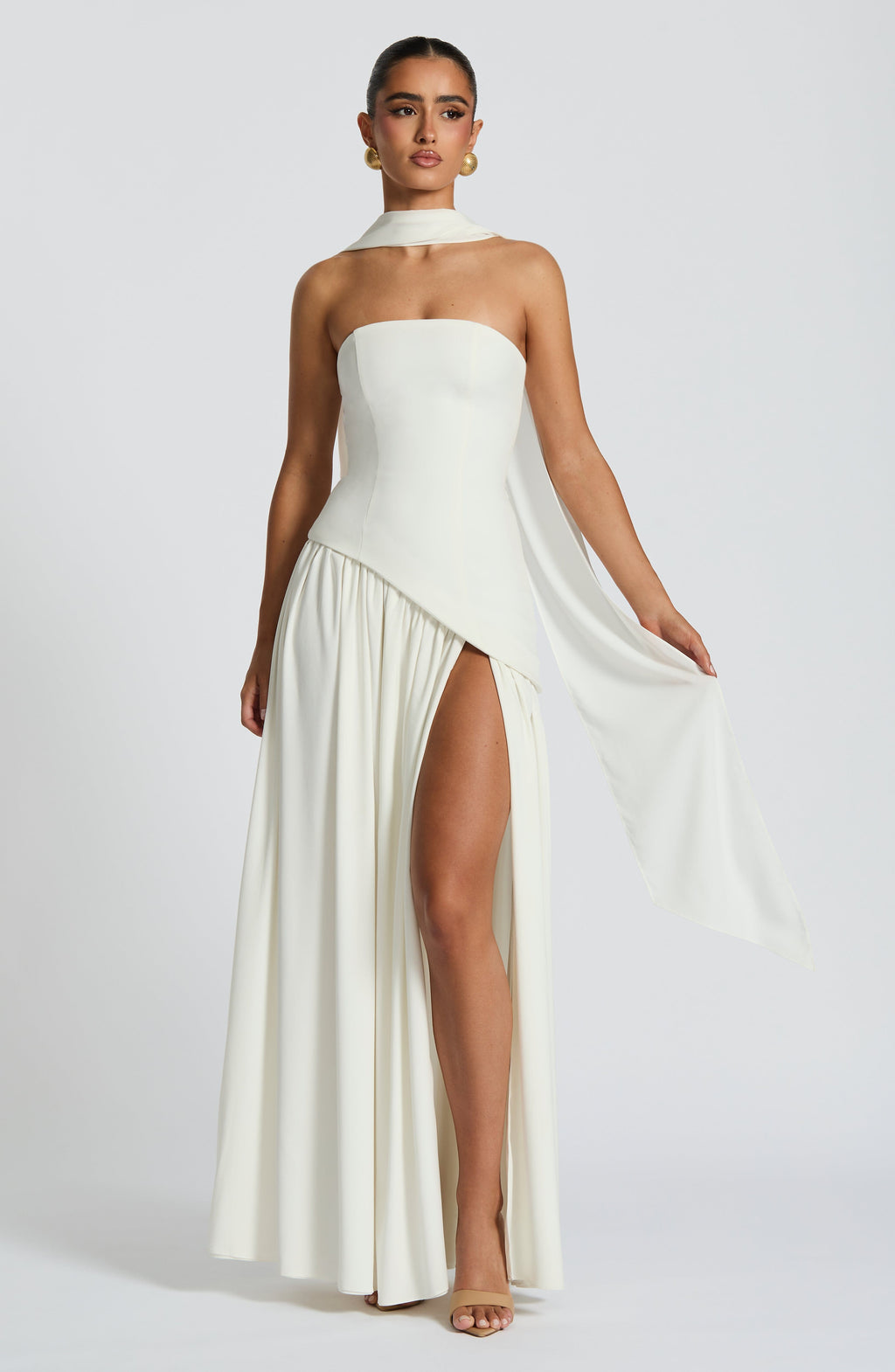 Malena™ - Vestido Largo de Chifón