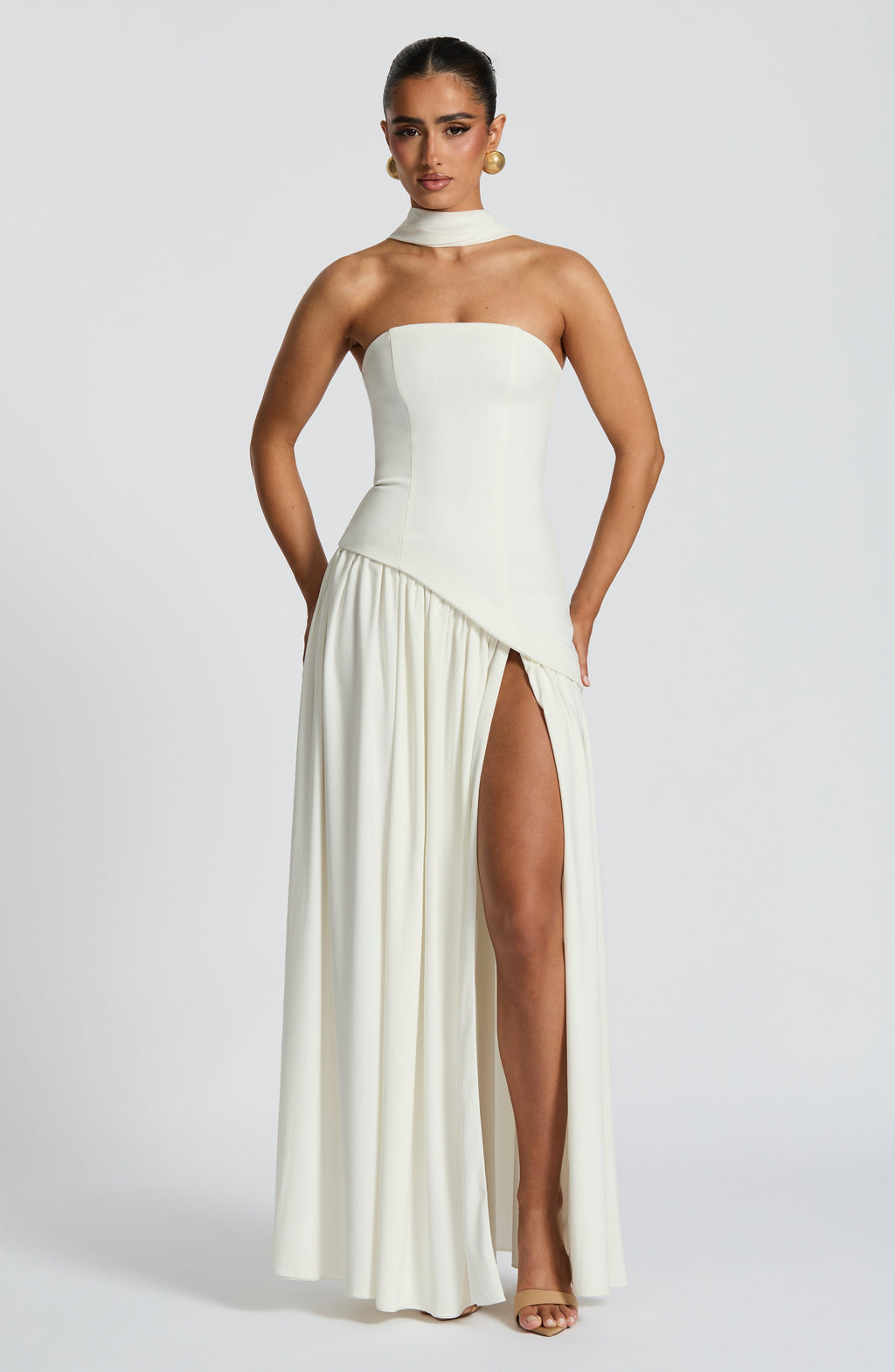 Malena™ - Vestido Largo de Chifón