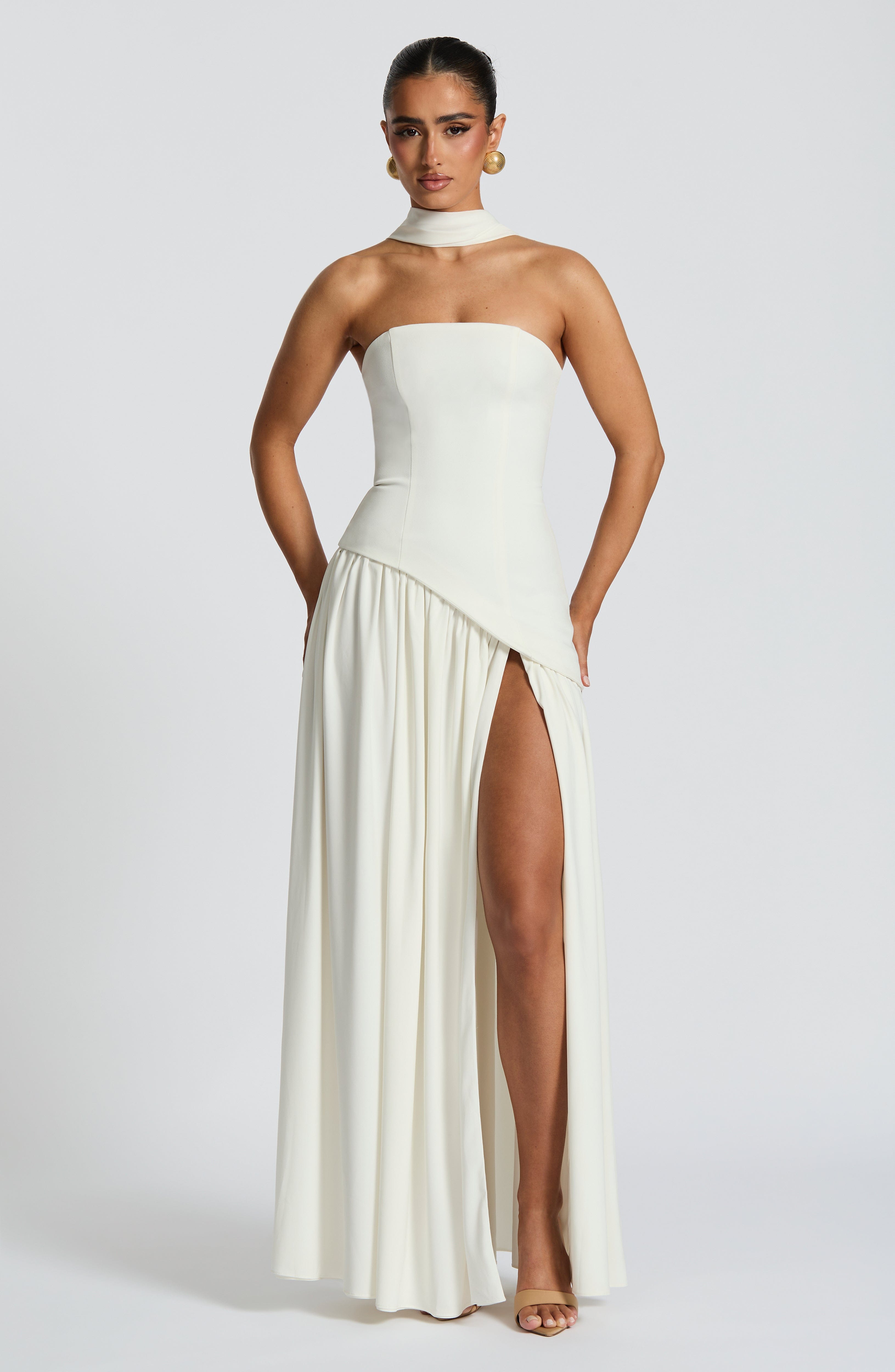 Malena™ - Vestido Largo de Chifón