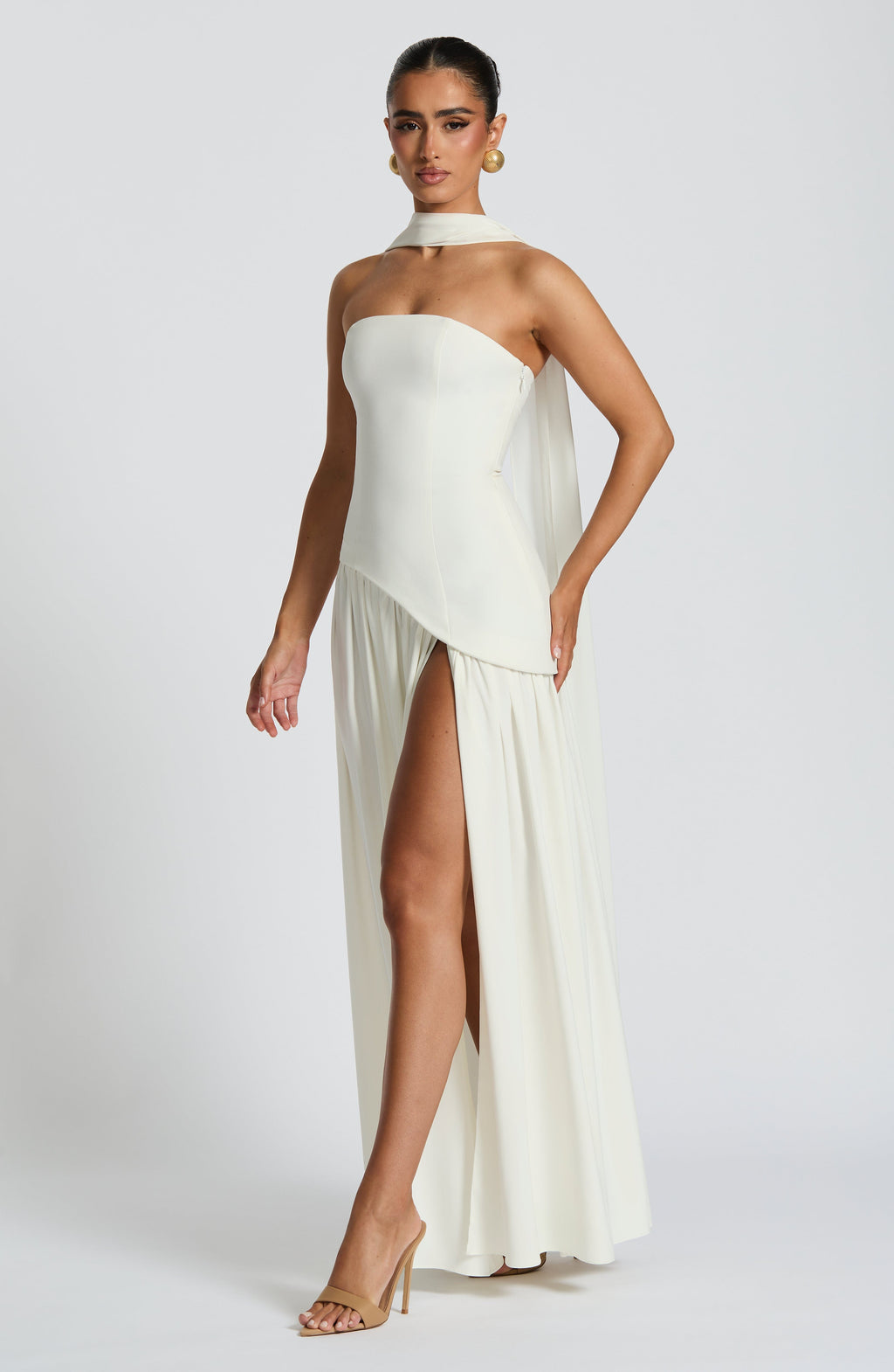Malena™ - Vestido Largo de Chifón