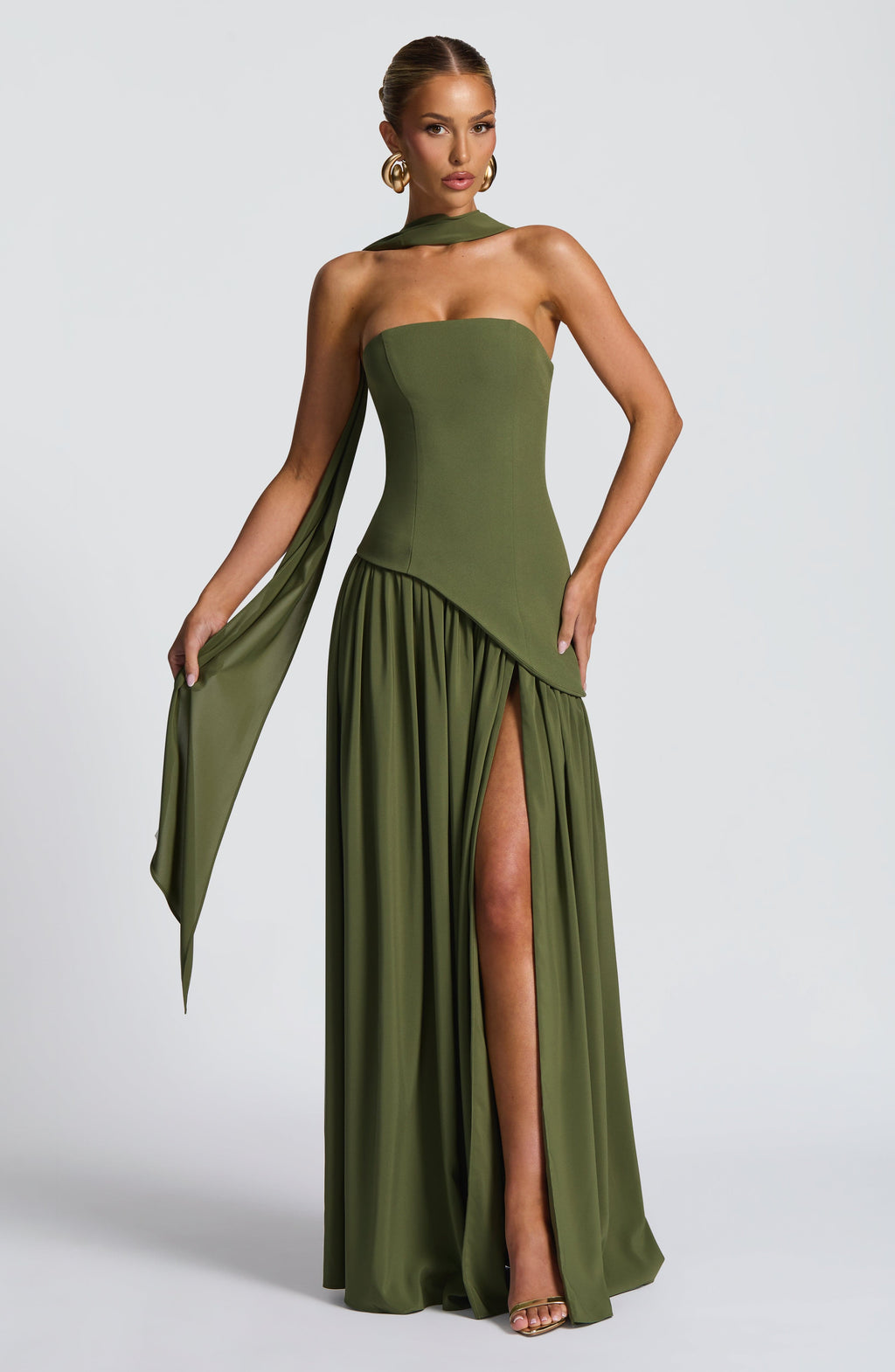 Malena™ - Vestido Largo de Chifón