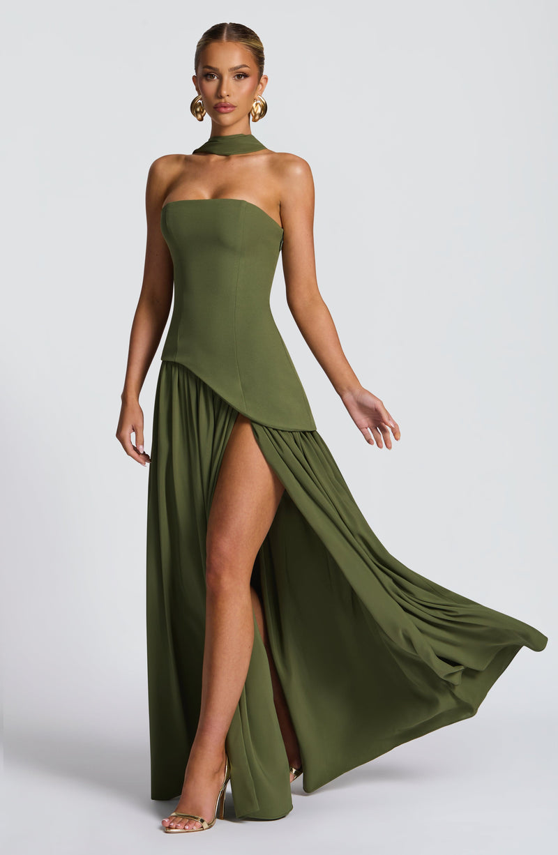 Malena™ - Vestido Largo de Chifón
