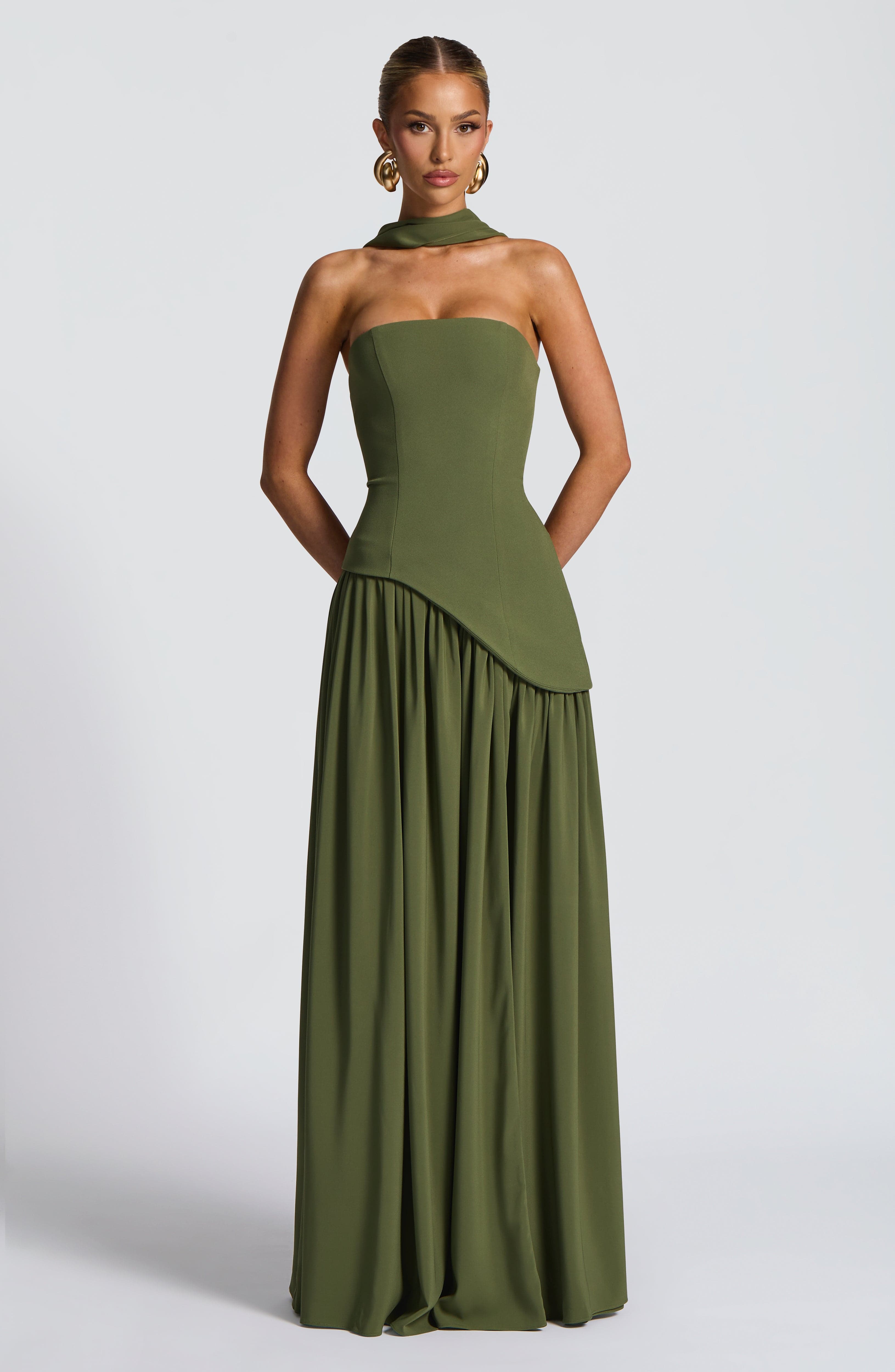 Malena™ - Vestido Largo de Chifón