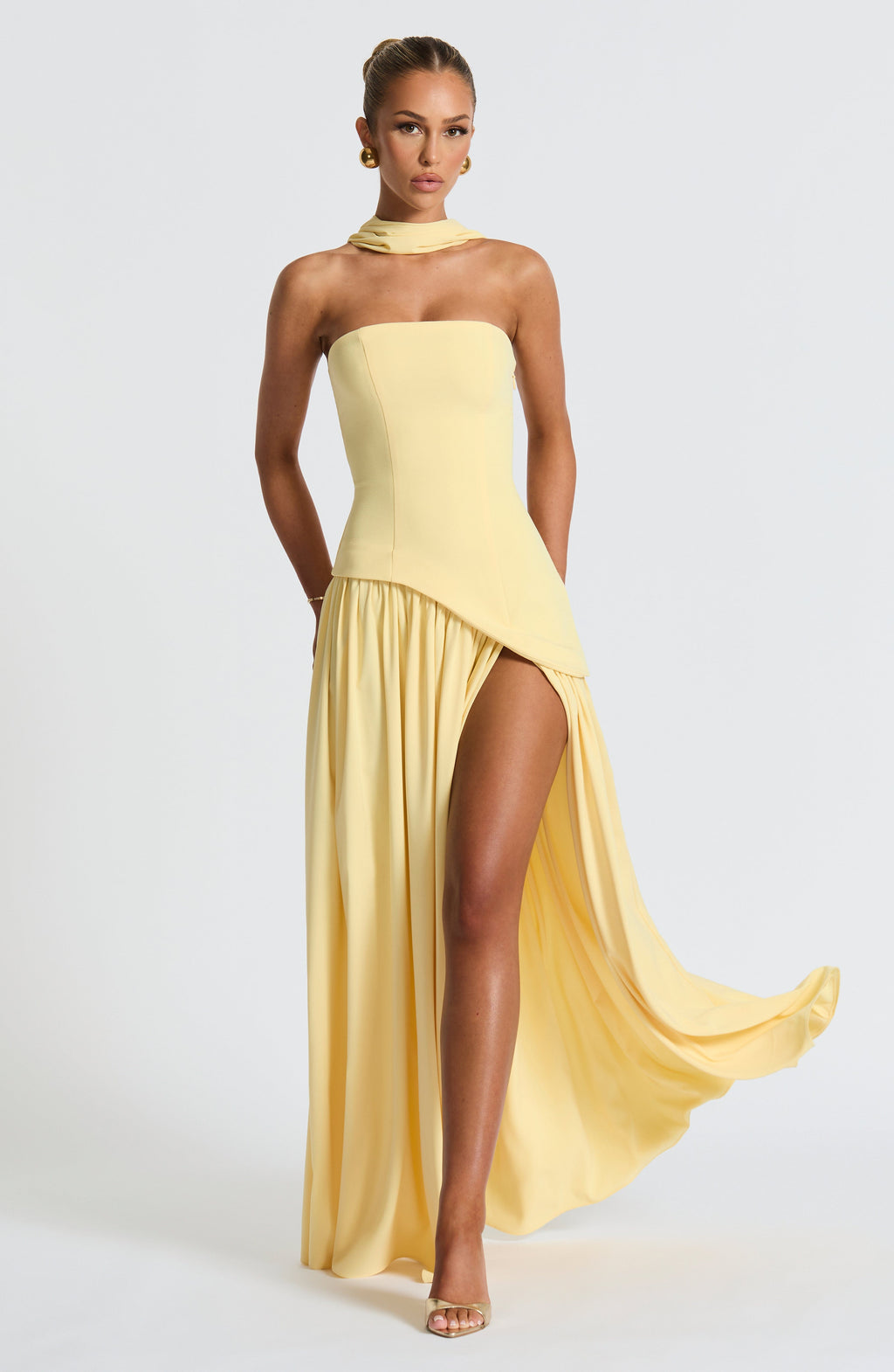 Malena™ - Vestido Largo de Chifón