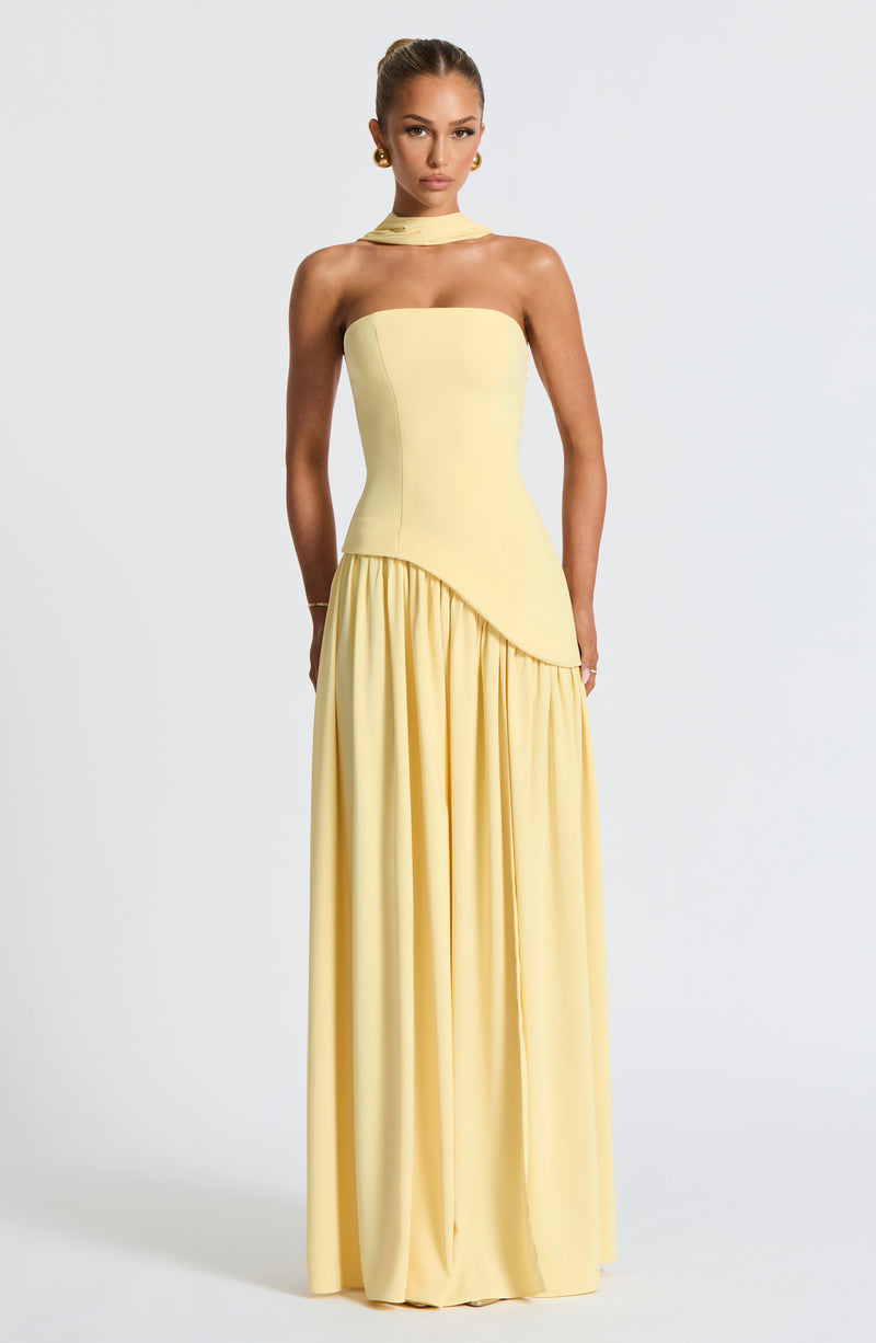 Malena™ - Vestido Largo de Chifón