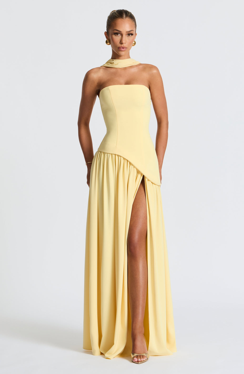 Malena™ - Vestido Largo de Chifón