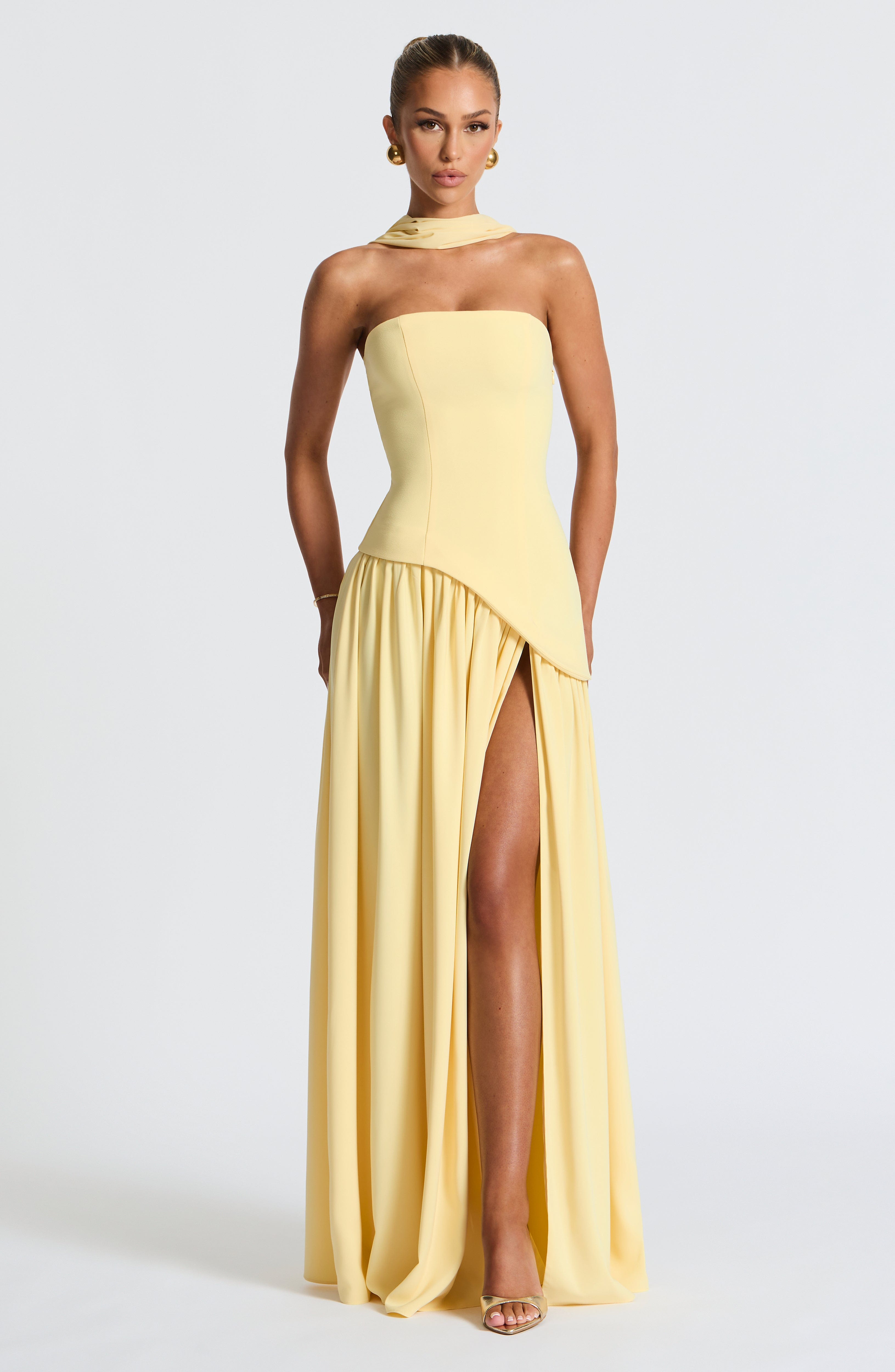Malena™ - Vestido Largo de Chifón