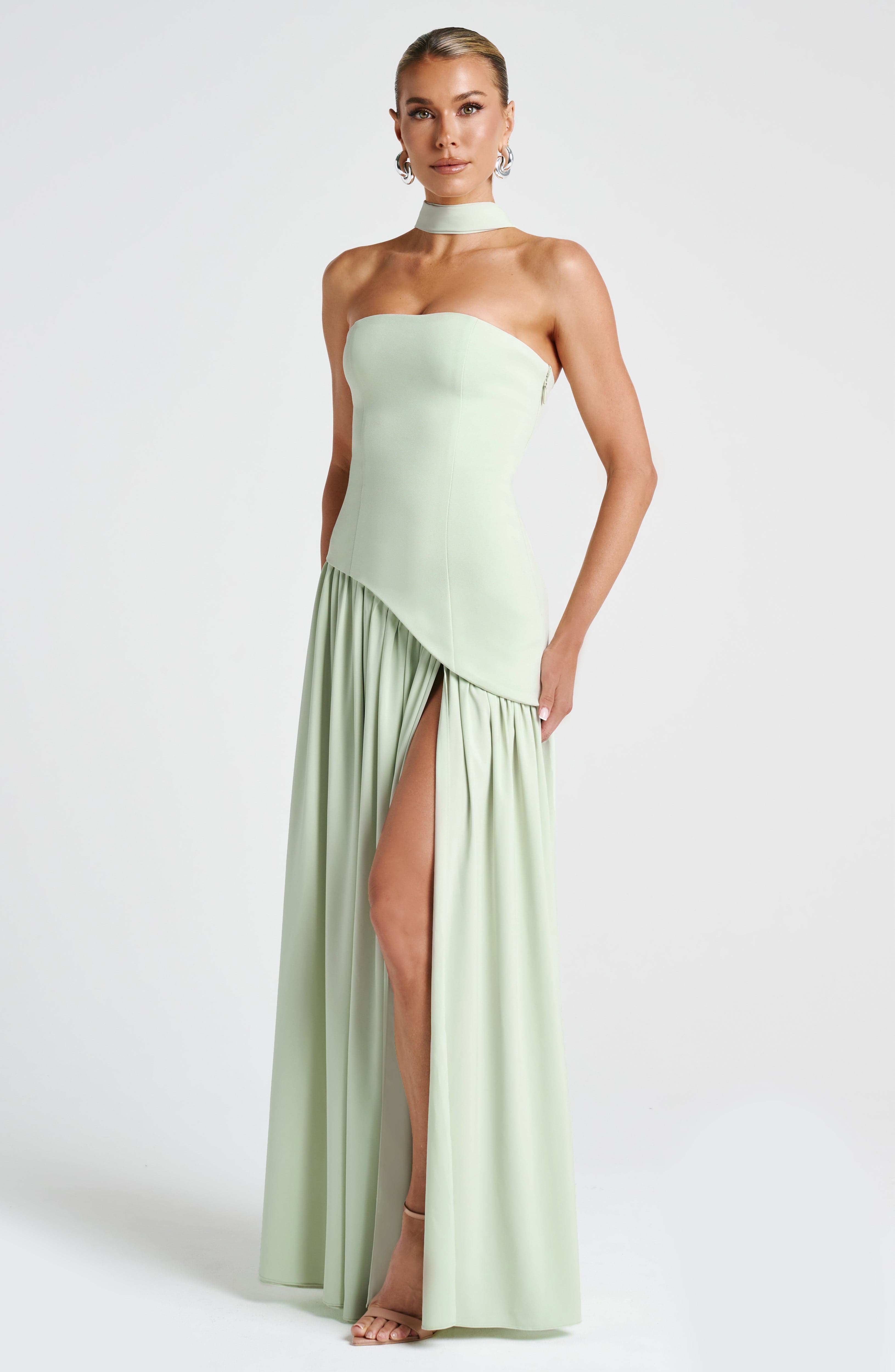 Malena™ - Vestido Largo de Chifón