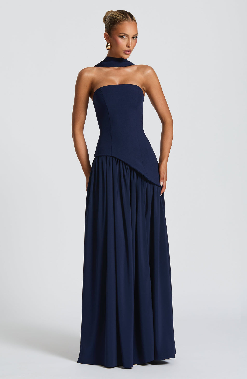 Malena™ - Vestido Largo de Chifón