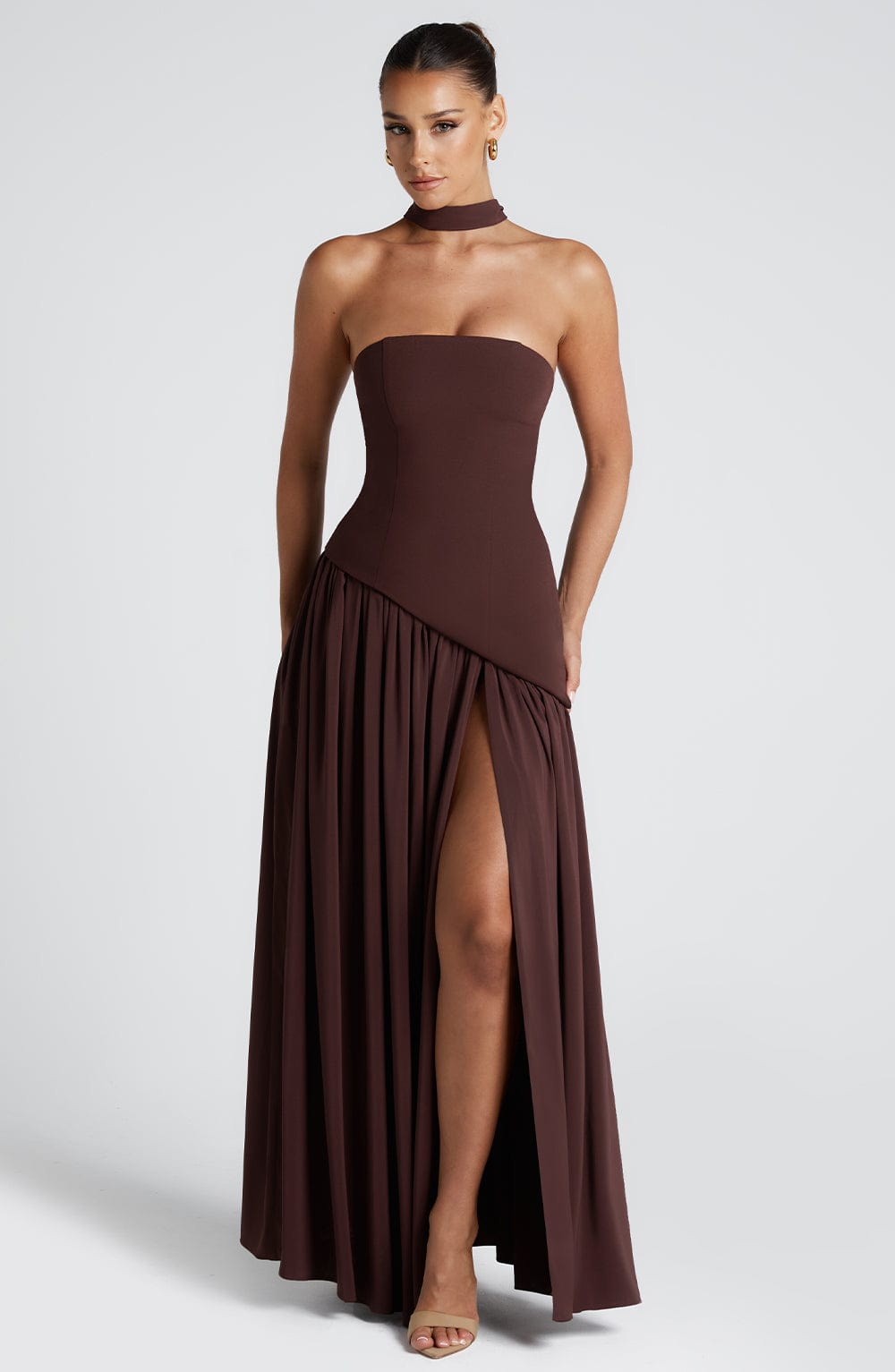 Malena™ - Vestido Largo de Chifón