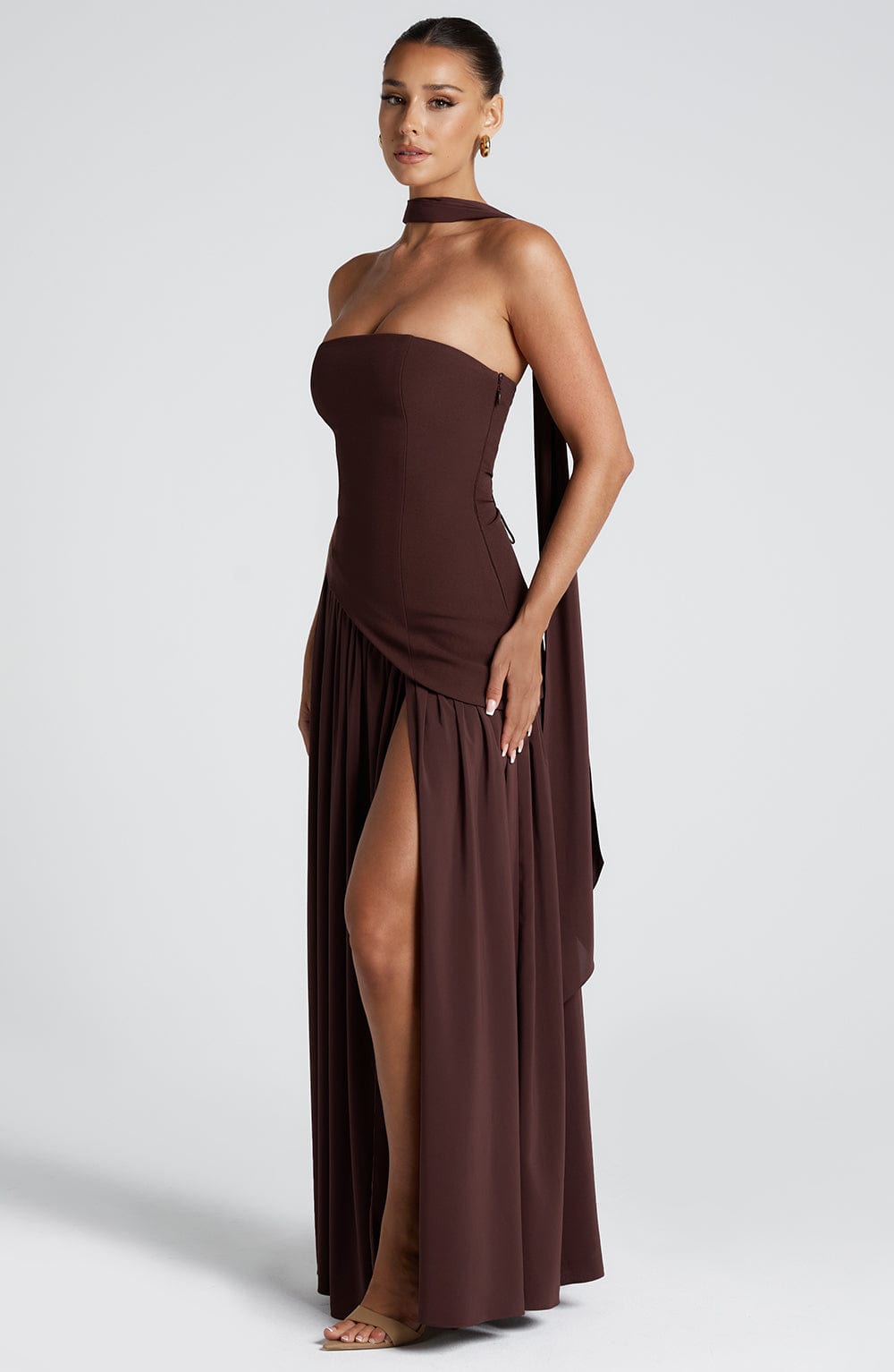 Malena™ - Vestido Largo de Chifón