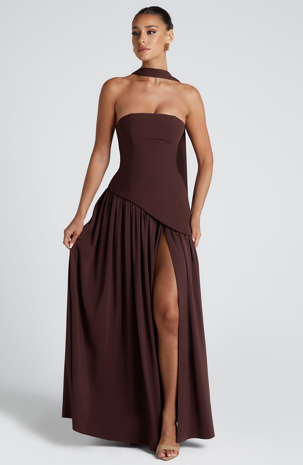 Malena™ - Vestido Largo de Chifón