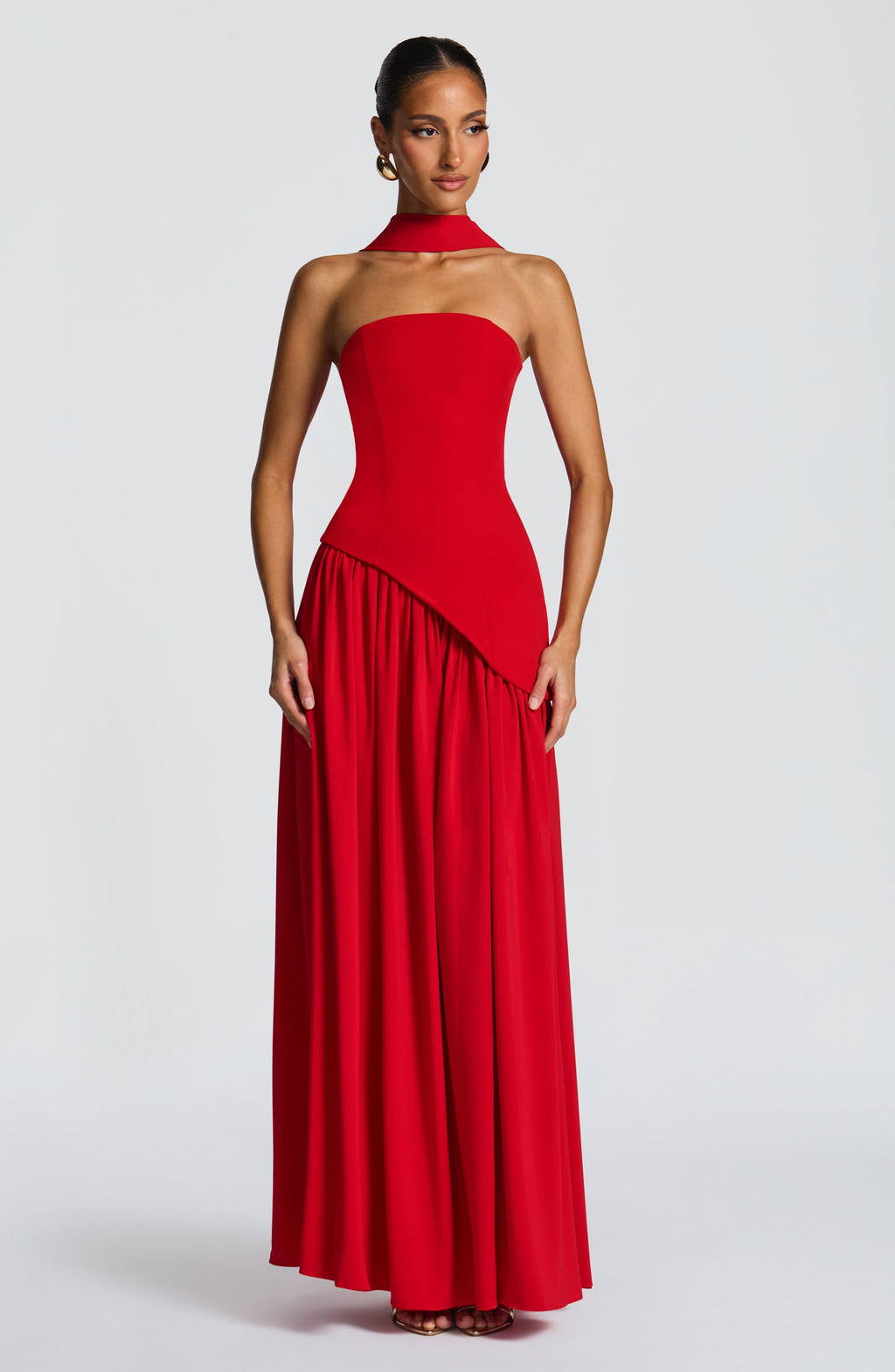Malena™ - Vestido Largo de Chifón