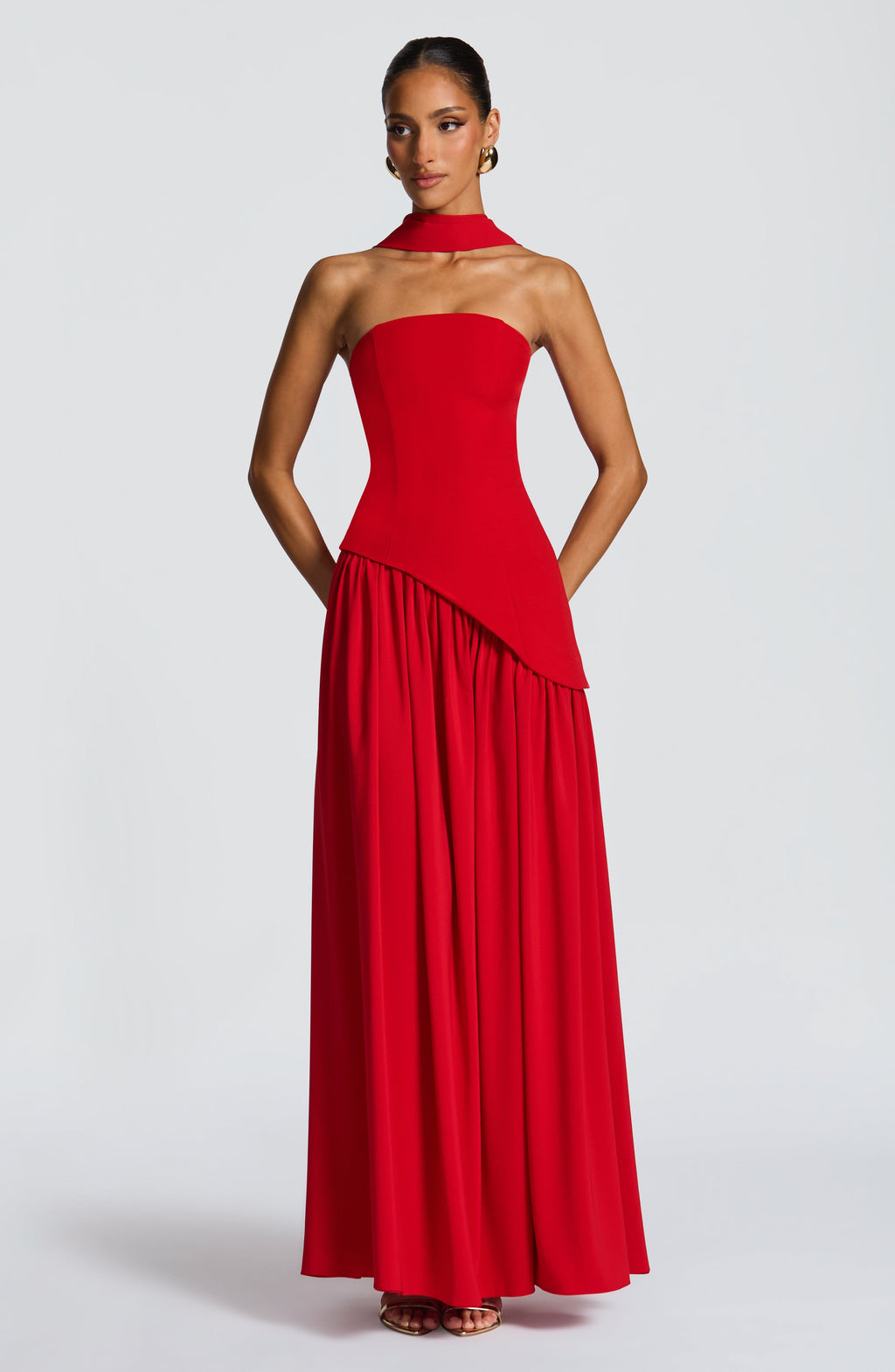 Malena™ - Vestido Largo de Chifón