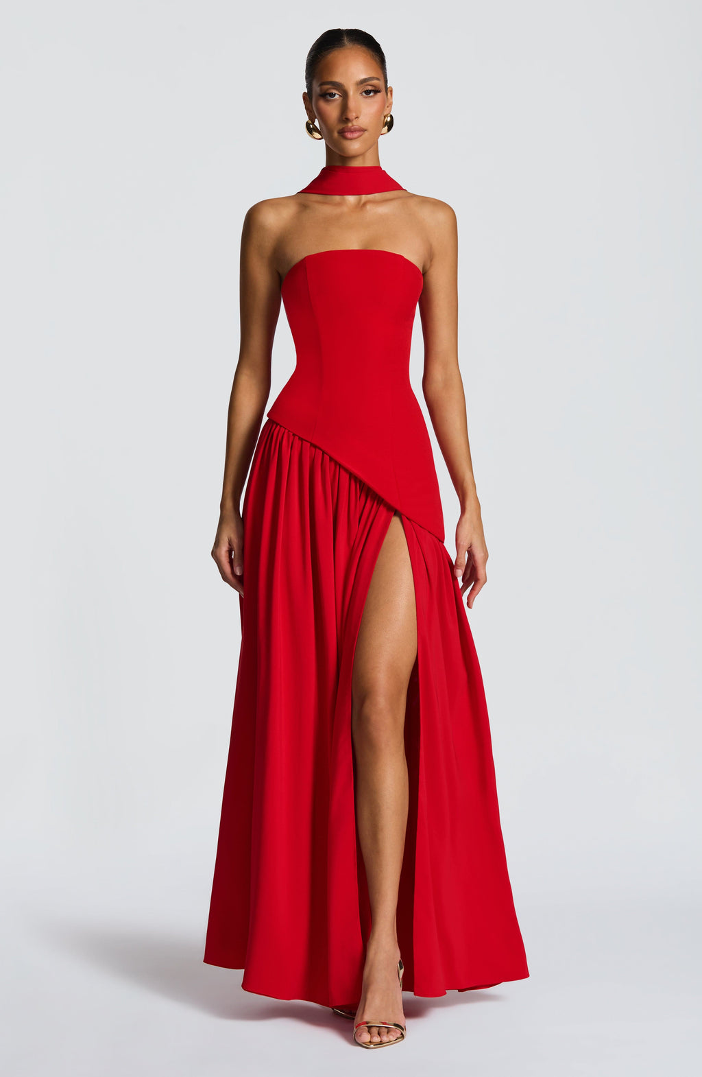 Malena™ - Vestido Largo de Chifón