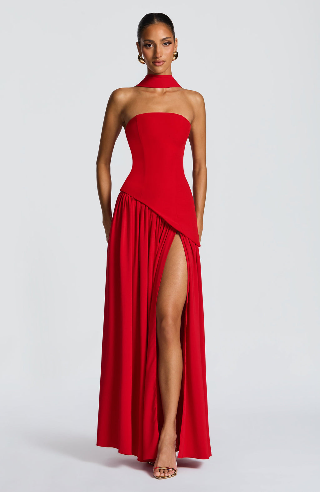 Malena™ - Vestido Largo de Chifón