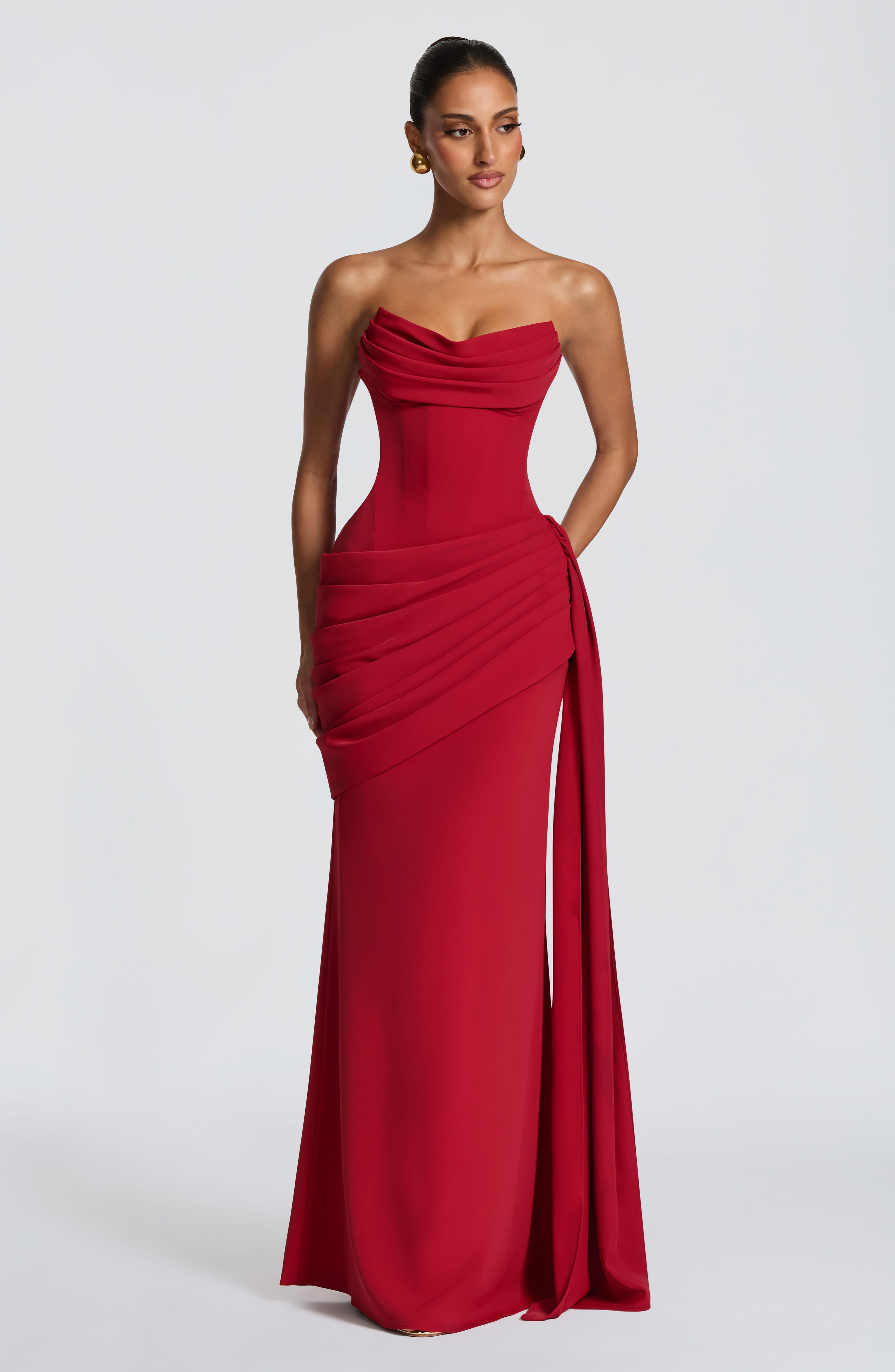Marisa™ - Vestido Largo con Corsé