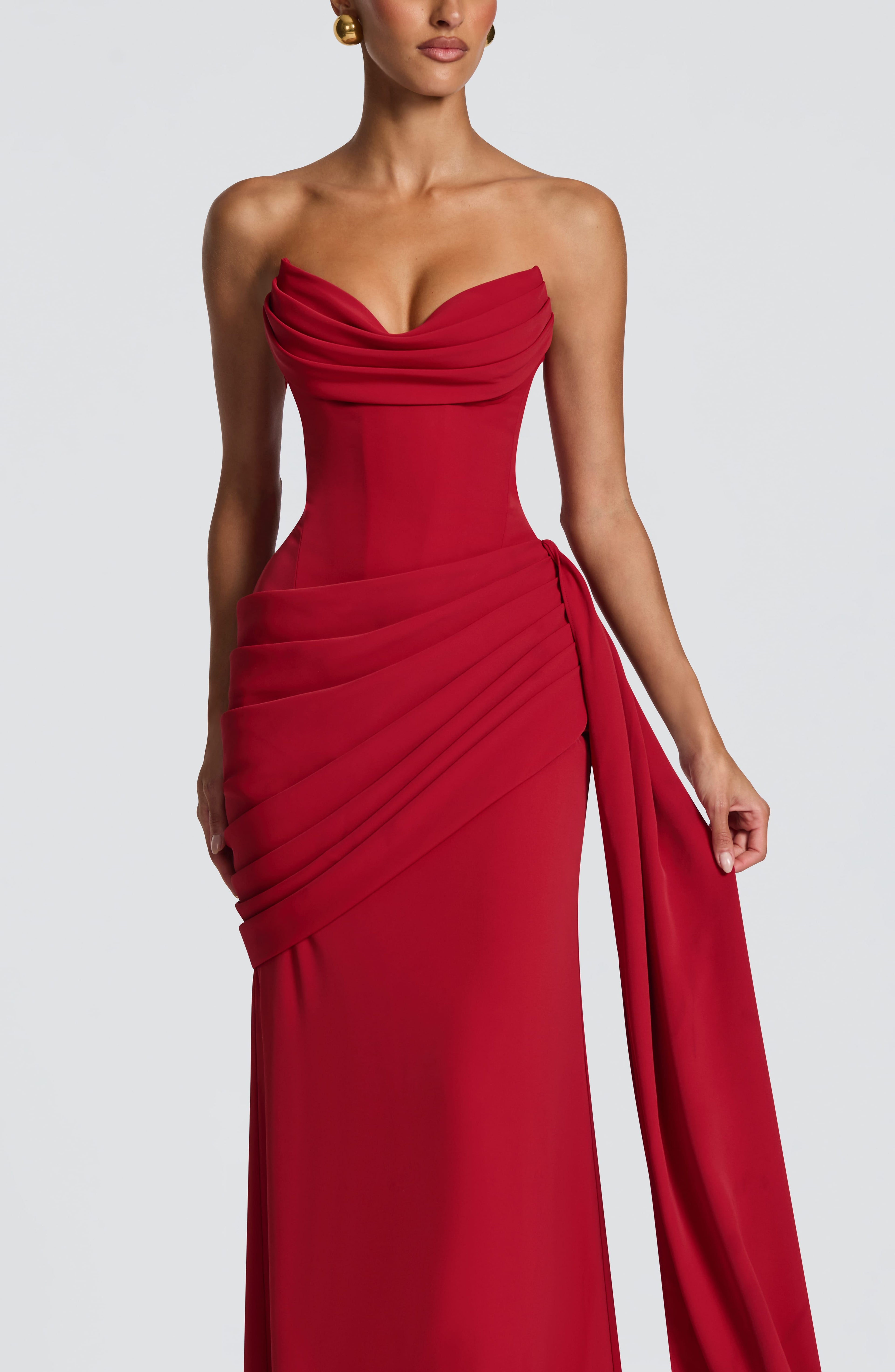 Marisa™ - Vestido Largo con Corsé